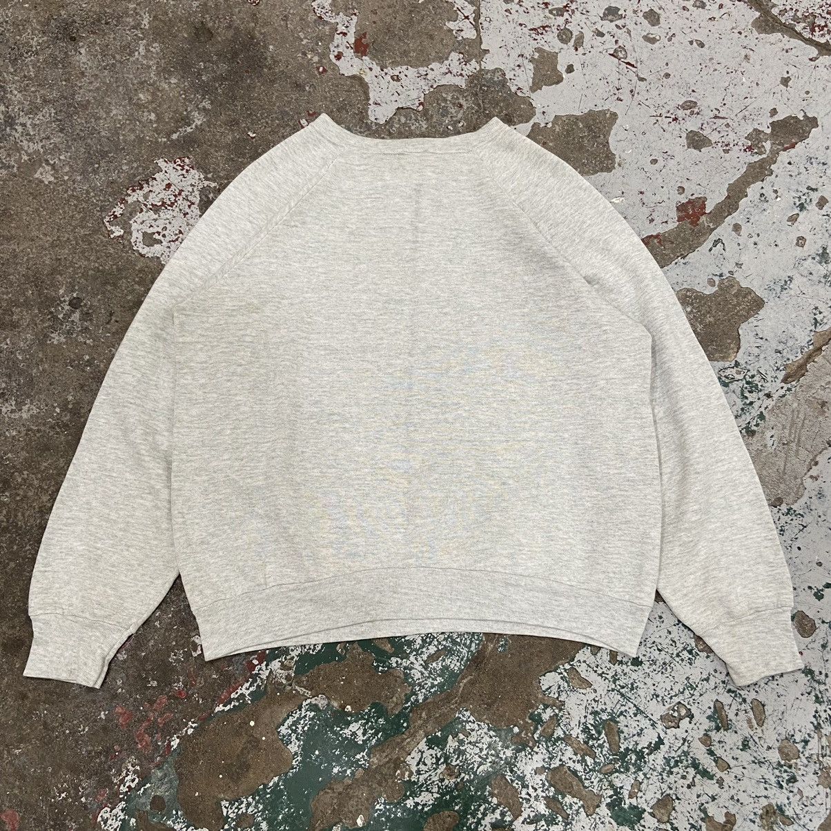 Vintage Vintage 1990s Grey German Beer Sweatshirt Size US L / EU 52-54 / 3 - 7 Thumbnail