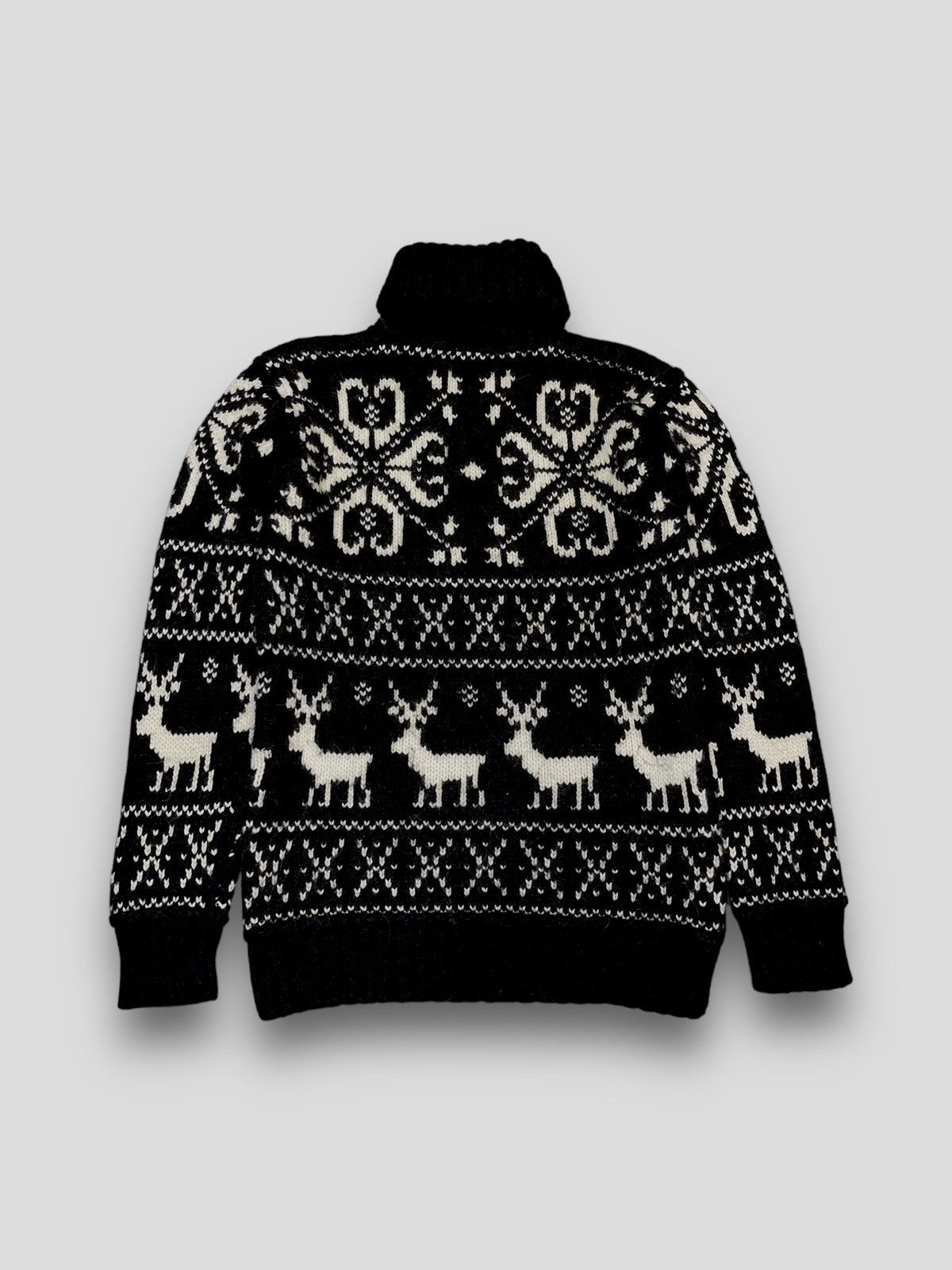 Dolce & Gabbana AW21 Dolce & Gabbana Artwork Knitted Alpaca Wool Sweater Size US L / EU 52-54 / 3 - 6 Thumbnail