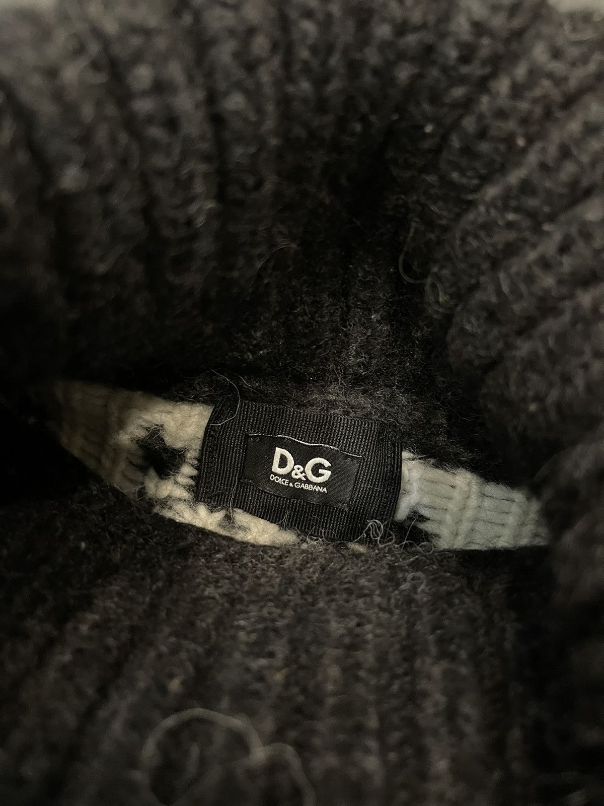 Dolce & Gabbana AW21 Dolce & Gabbana Artwork Knitted Alpaca Wool Sweater Size US L / EU 52-54 / 3 - 11 Thumbnail
