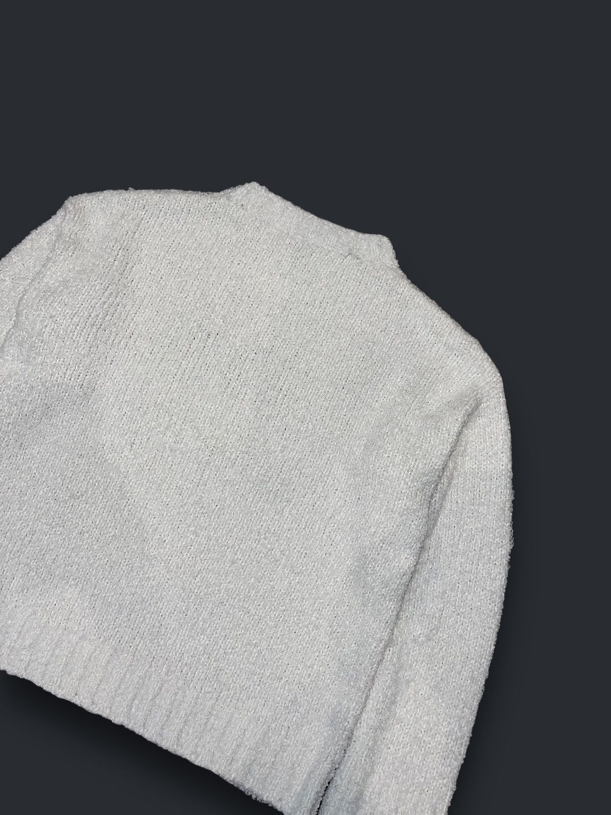 Just Cavalli SS22 Just Cavalli "I AM THE PARTY" White Knitted Sweater Size US M / EU 48-50 / 2 - 9 Thumbnail