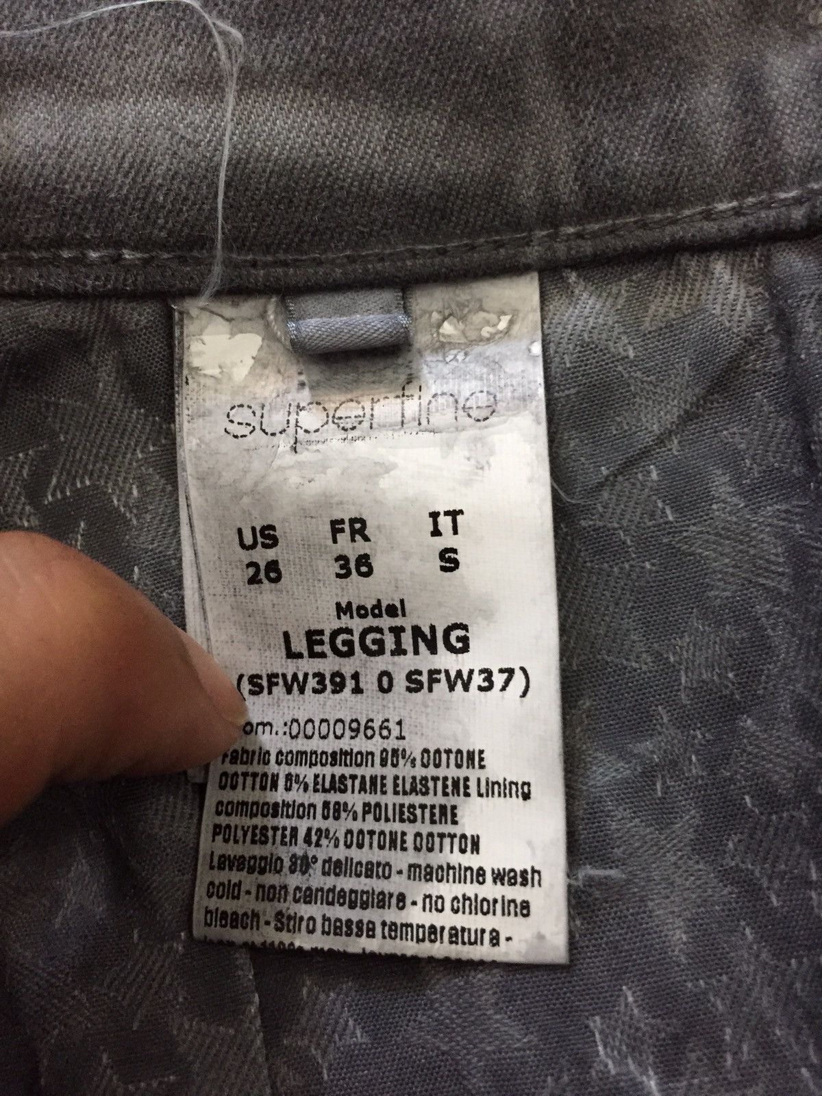 Superfine OG Superfine 🇮🇹 Curve Skinny Distressed Curve Jeans Size US 28 / EU 44 - 5 Thumbnail