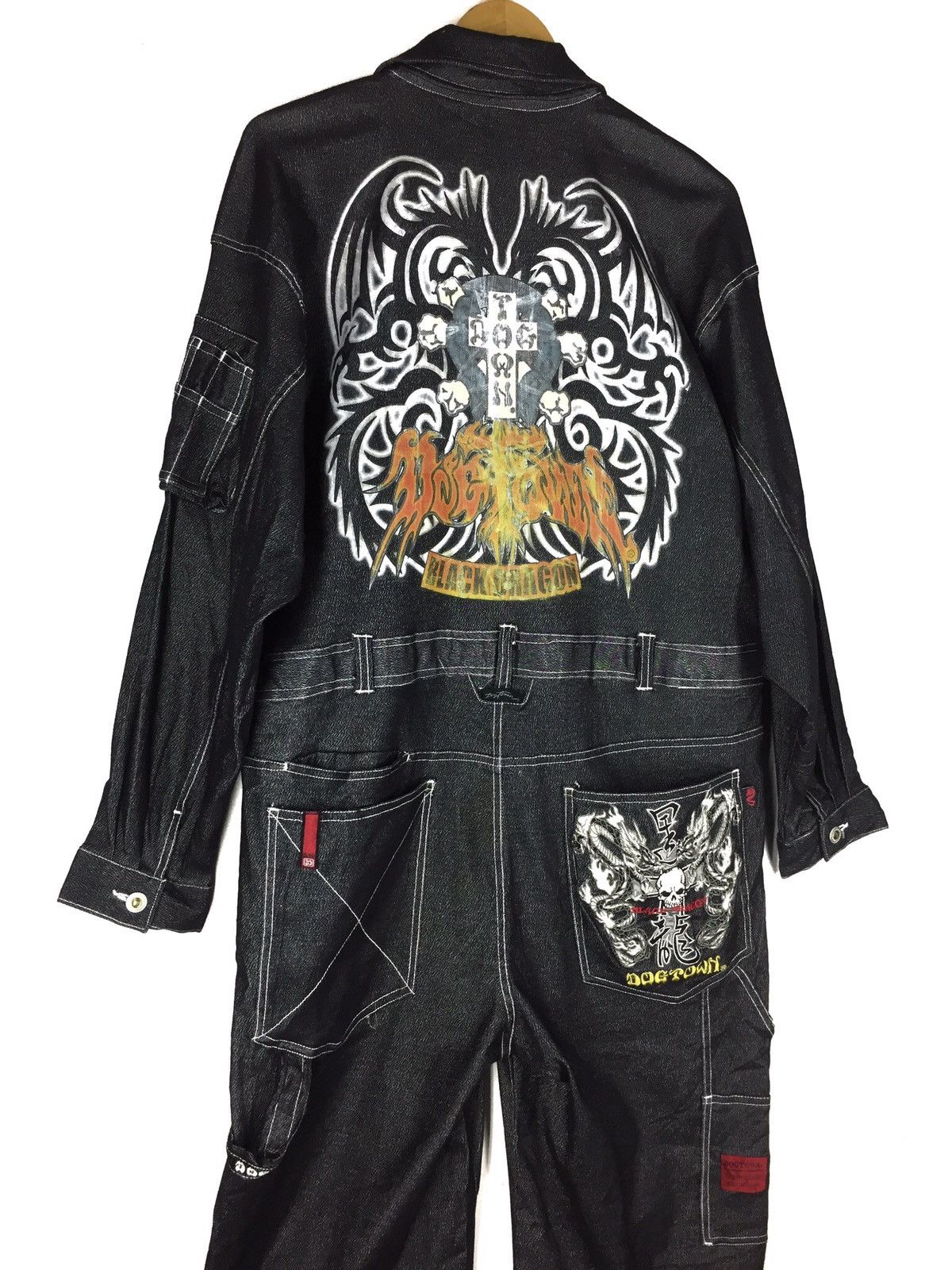 Dogtown DOGTOWN SKATEBOARD DENIM COVERALL Size US L / EU 52-54 / 3 - 5 Thumbnail