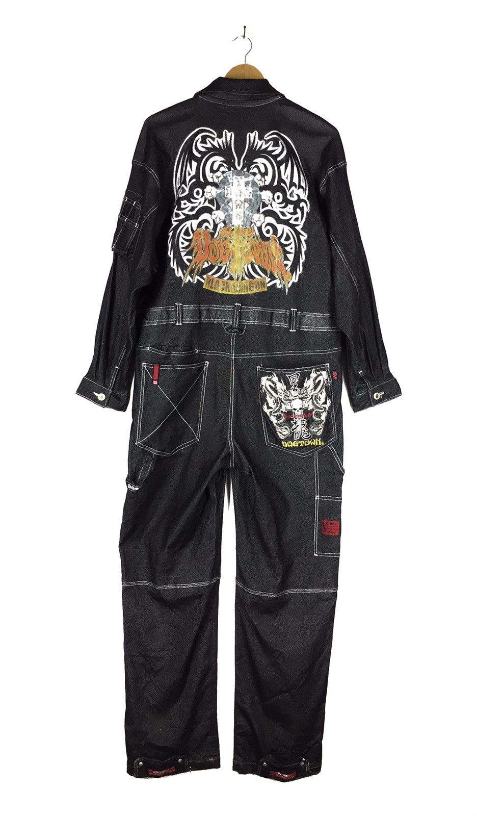 Dogtown DOGTOWN SKATEBOARD DENIM COVERALL Size US L / EU 52-54 / 3 - 2 Thumbnail