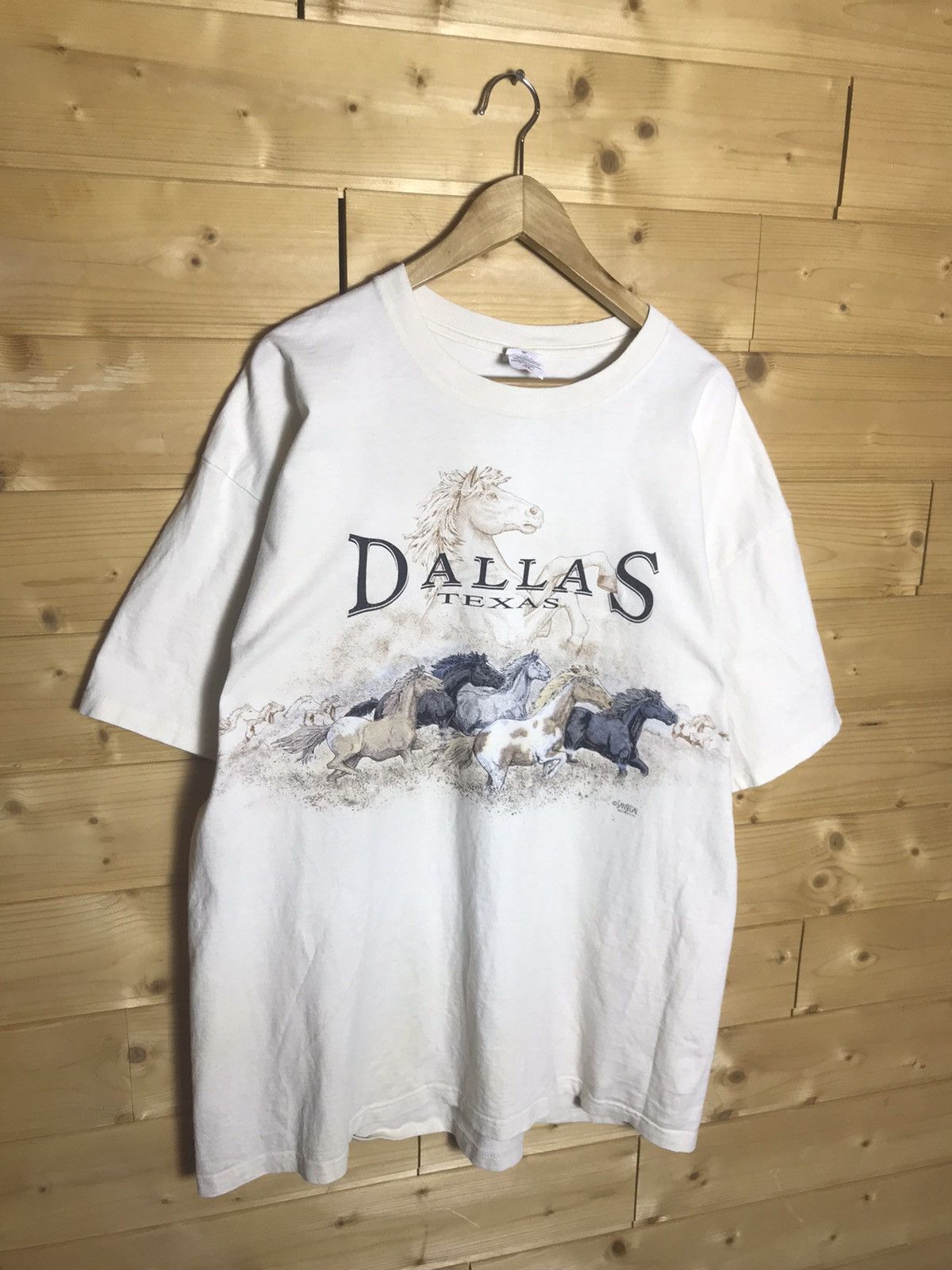 Vintage Vintage Dallas Texas t-shirt Size US XXL / EU 58 / 5 - 2 Thumbnail