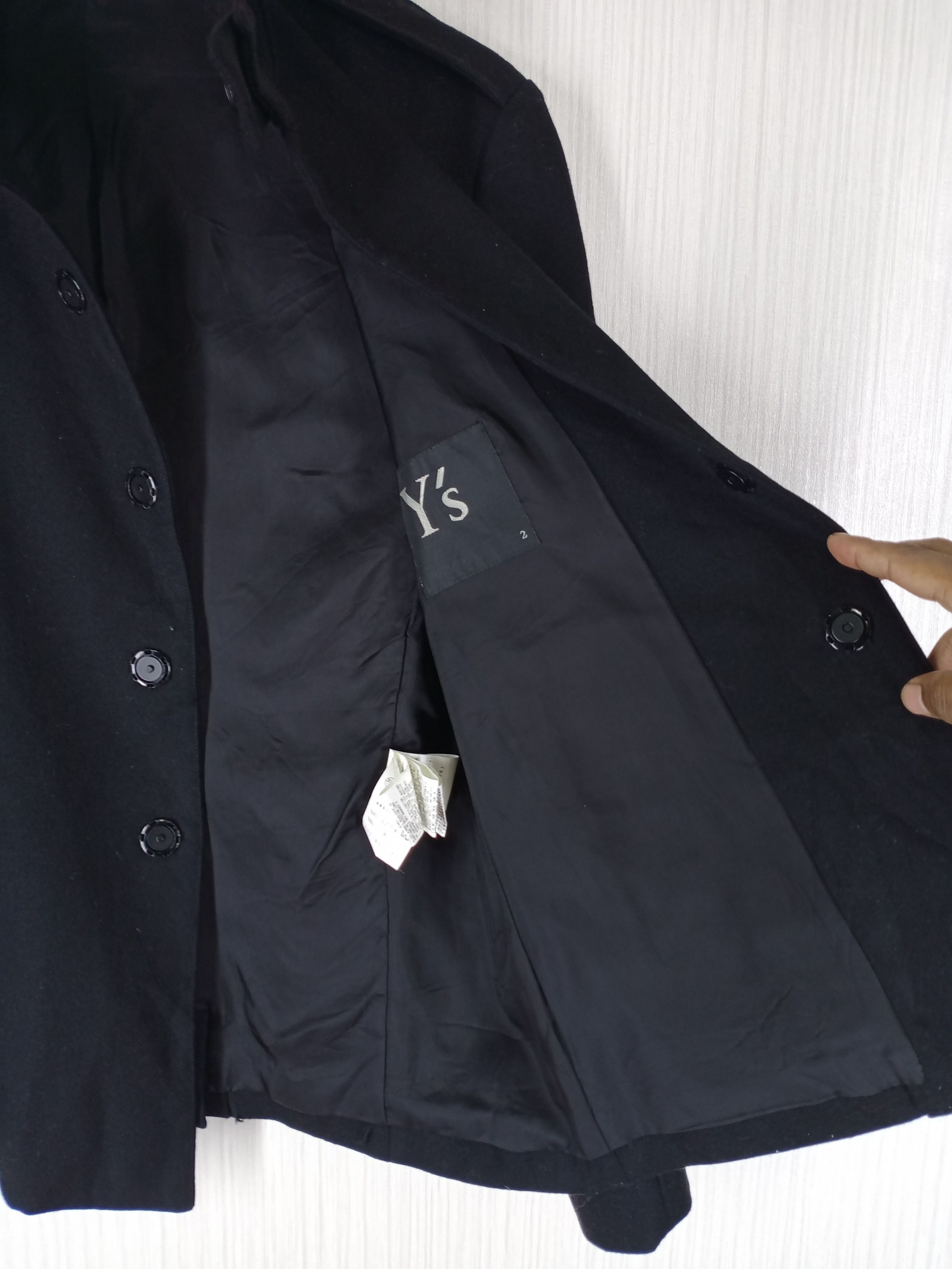 Yohji Yamamoto Y's Yohji Yamamoto Laine Wool Jacket Size US S / EU 44-46 / 1 - 3 Thumbnail