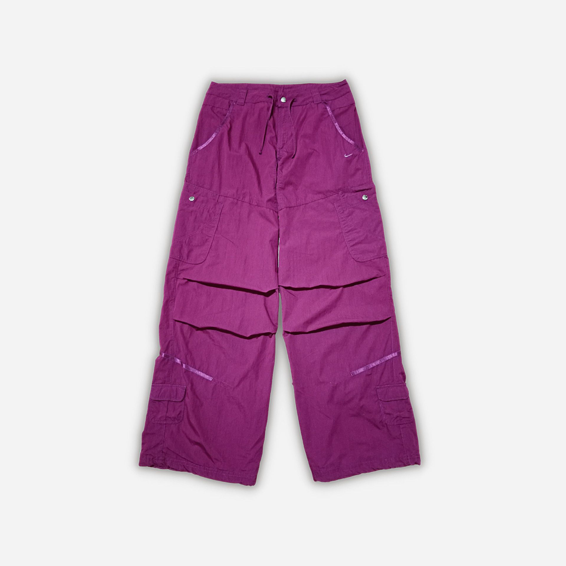 image of Nike Utility Parachute Cargo Pants Acg Fuchsia, Women's (Size 30)