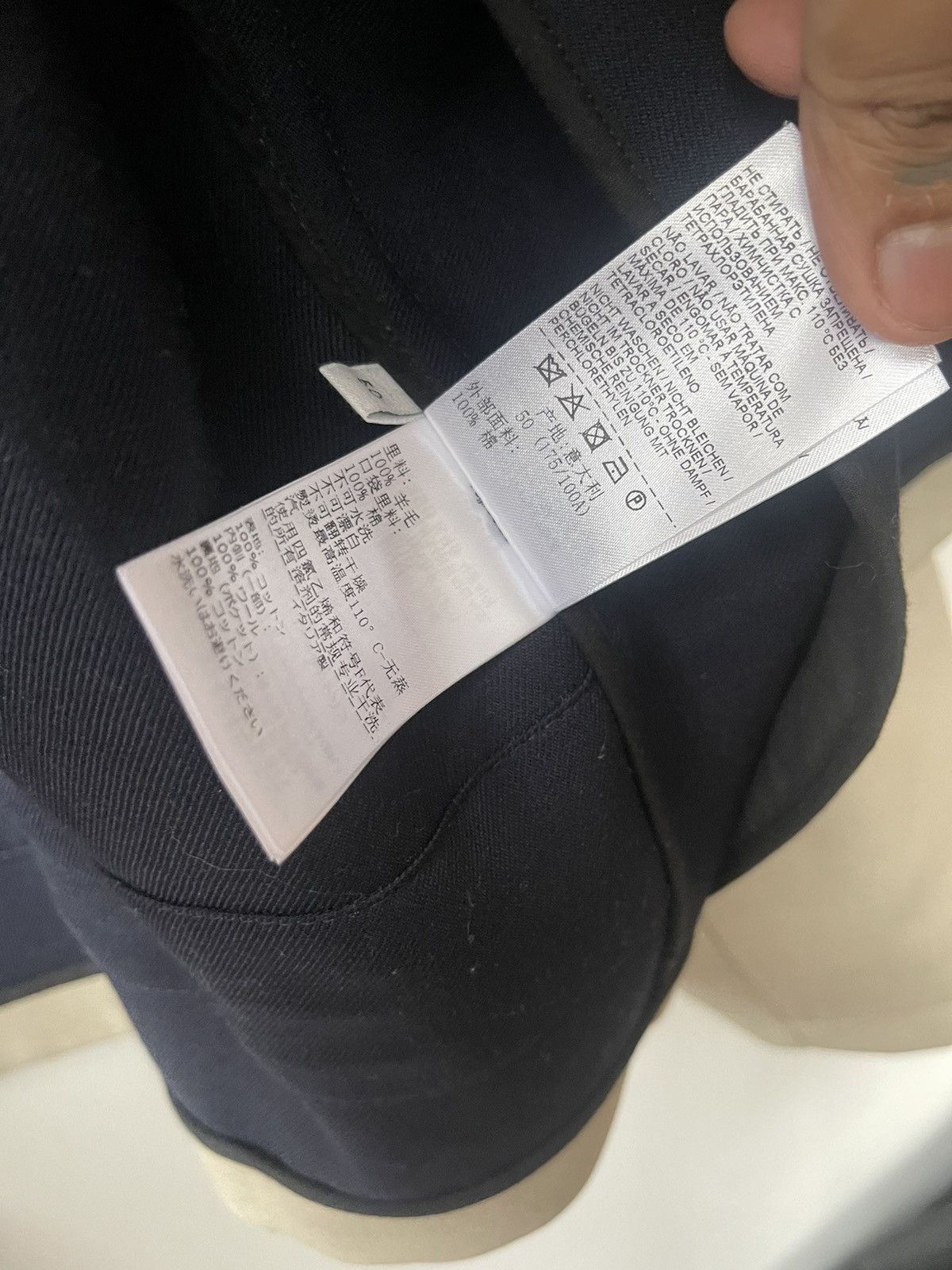 Bottega Veneta $2700 Bottega Veneta Bonded Wool Cotton Jacket Crop Bomber Size US M / EU 48-50 / 2 - 10 Thumbnail