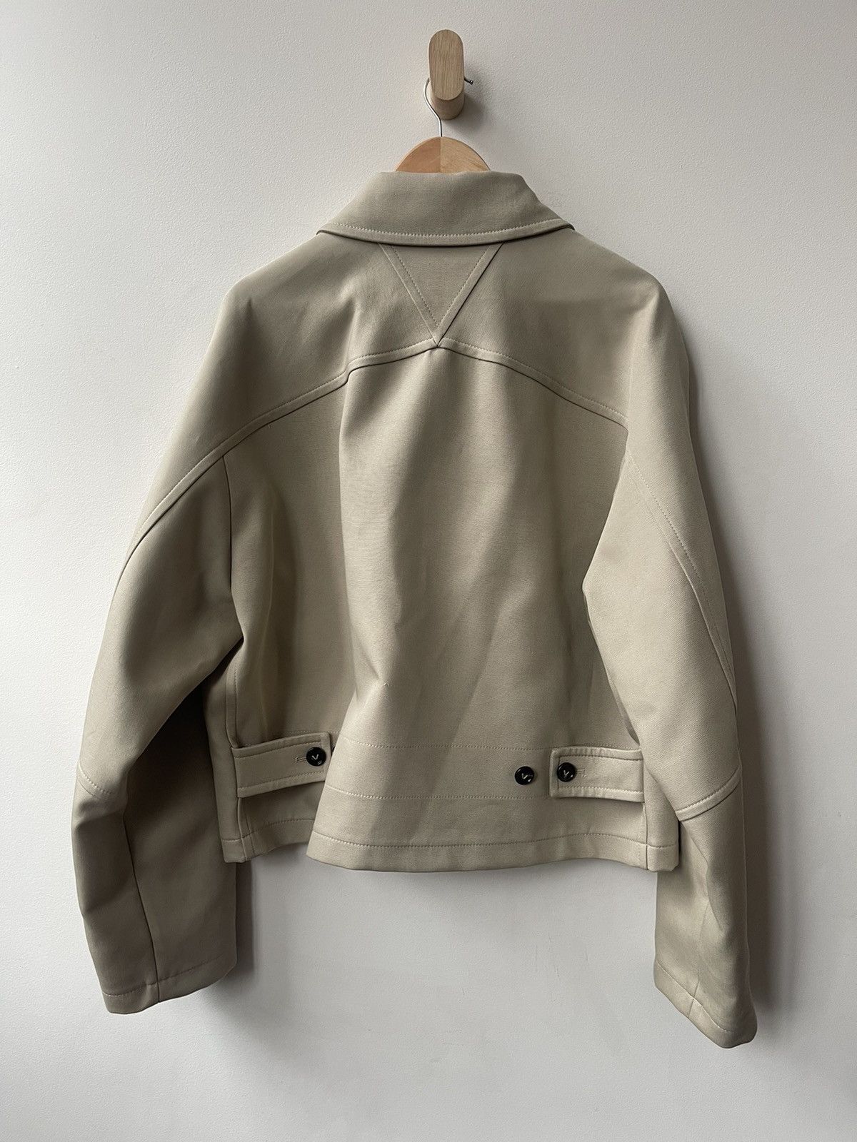 Bottega Veneta $2700 Bottega Veneta Bonded Wool Cotton Jacket Crop Bomber Size US M / EU 48-50 / 2 - 5 Thumbnail