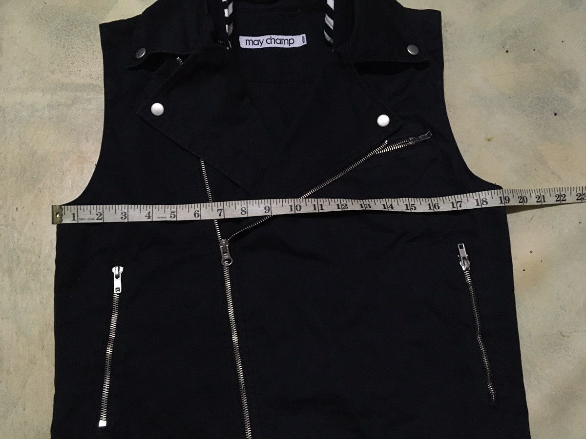 Japanese Brand May Champ Double Collar Hooded Vest Seditionaries Style Size US M / EU 48-50 / 2 - 5 Thumbnail
