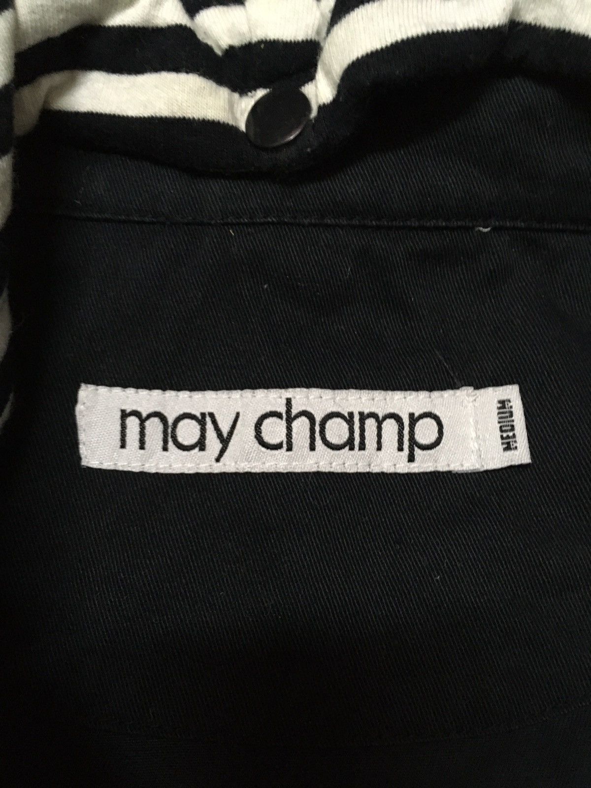 Japanese Brand May Champ Double Collar Hooded Vest Seditionaries Style Size US M / EU 48-50 / 2 - 3 Thumbnail