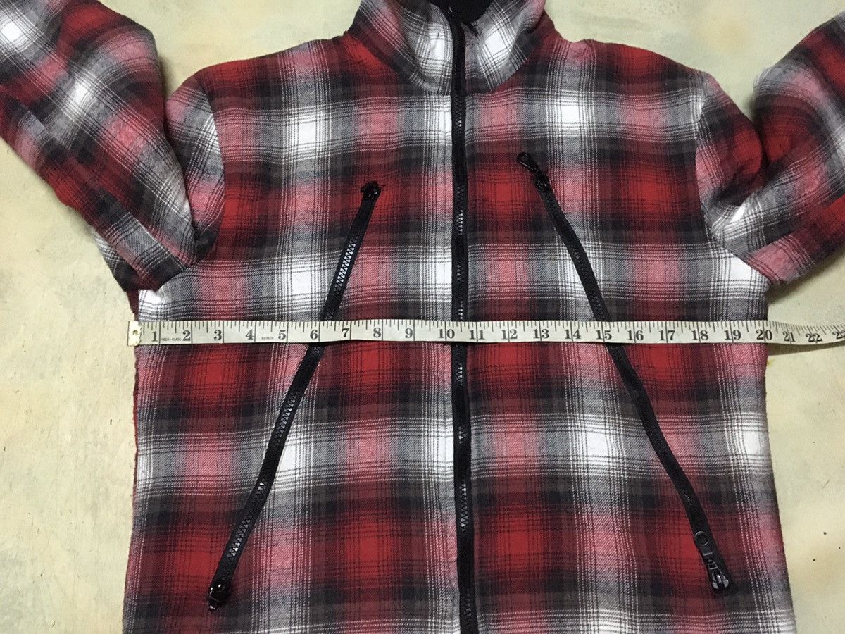 In The Attic In The Attic Red Tartan Zipper Sweater Seditionaries Style Size US M / EU 48-50 / 2 - 11 Thumbnail