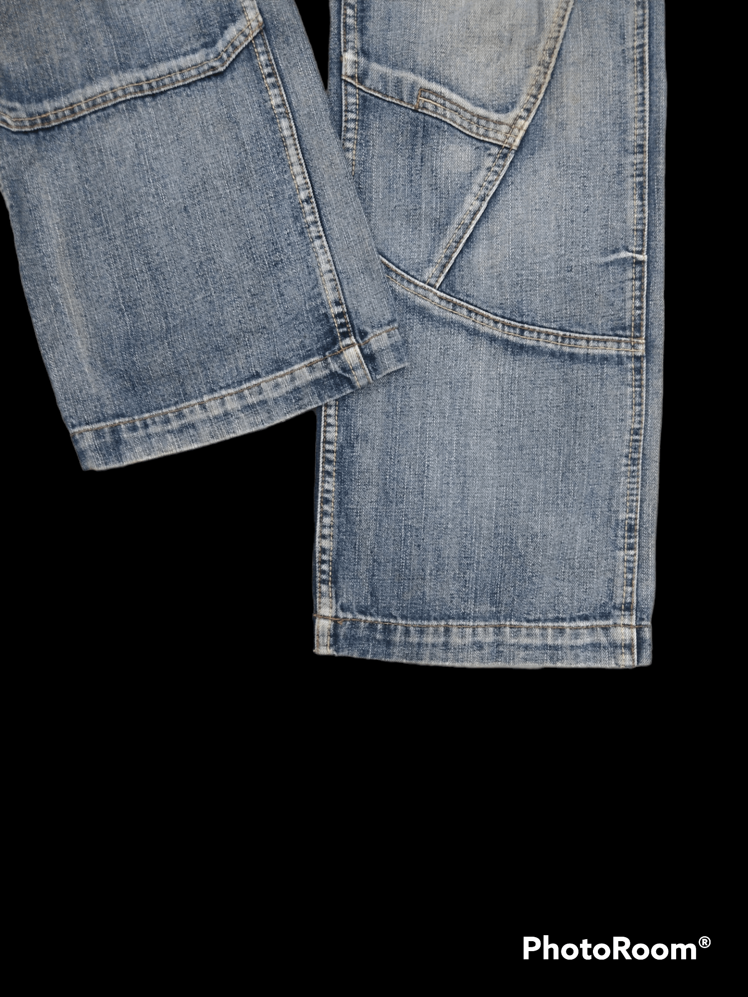 Japanese Brand THRASH RECONSTRUCTED IDENTIC DENIM PANTS Size US 34 / EU 50 - 7 Thumbnail