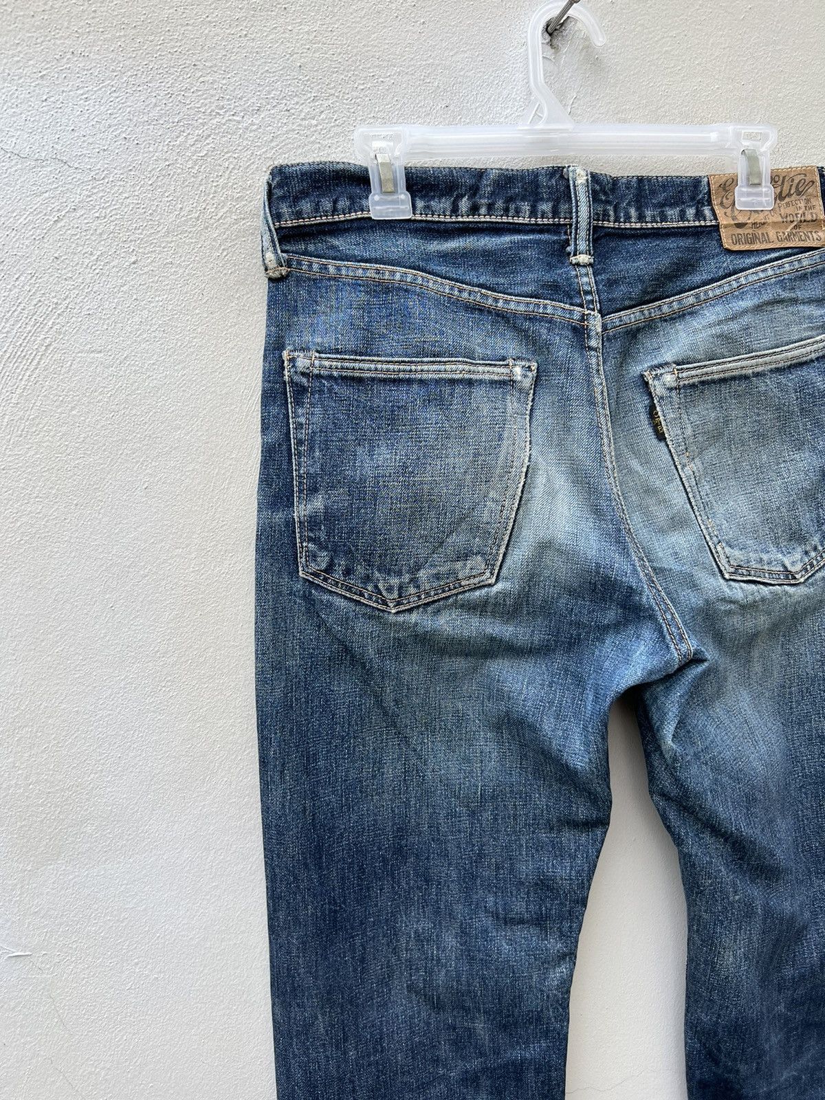 Engineered Garments Vintage Cootie Japan Damaged Ripped Denim Selvedge Jeans Size US 31 - 15 Thumbnail