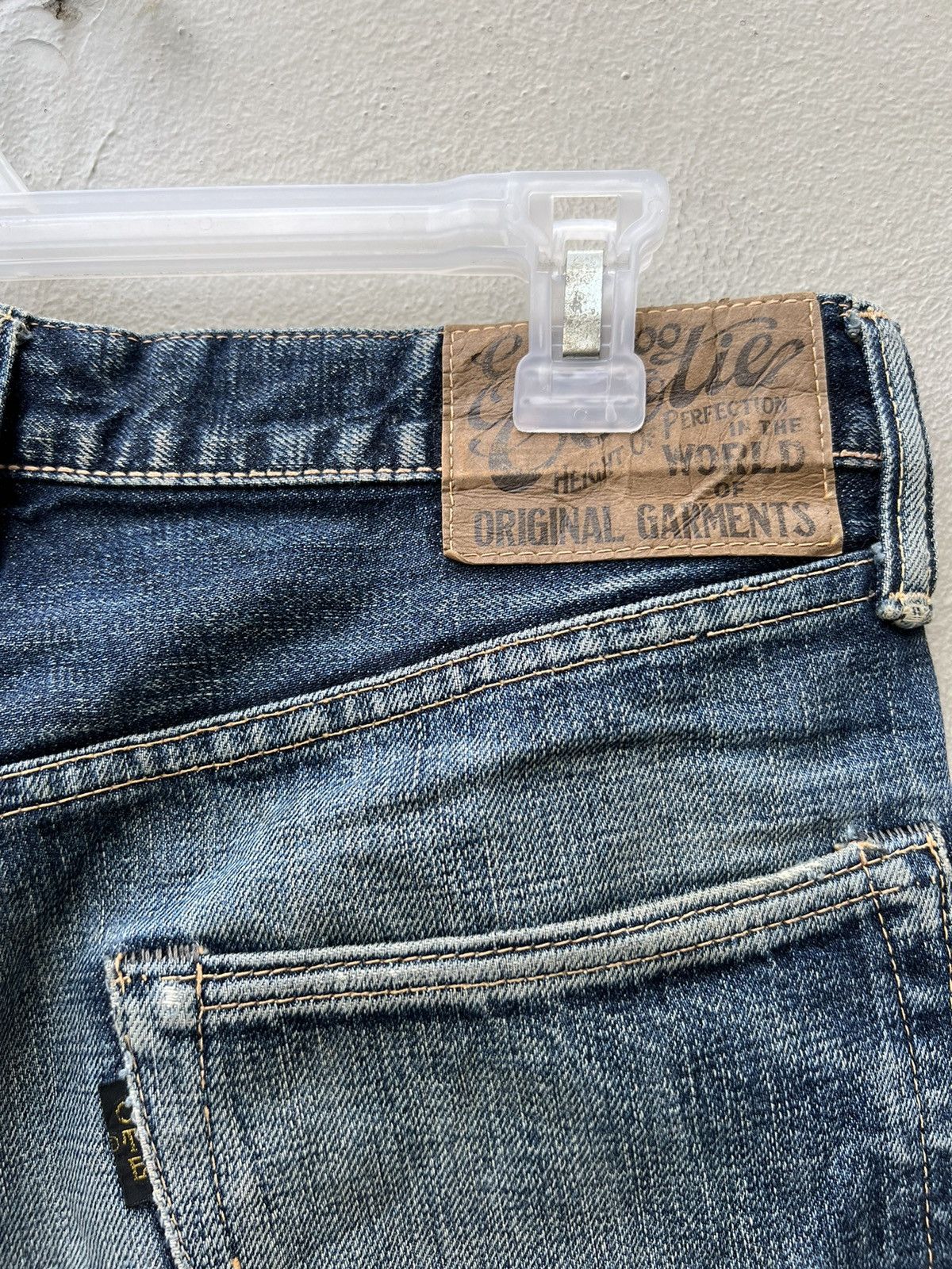 Engineered Garments Vintage Cootie Japan Damaged Ripped Denim Selvedge Jeans Size US 31 - 18 Thumbnail