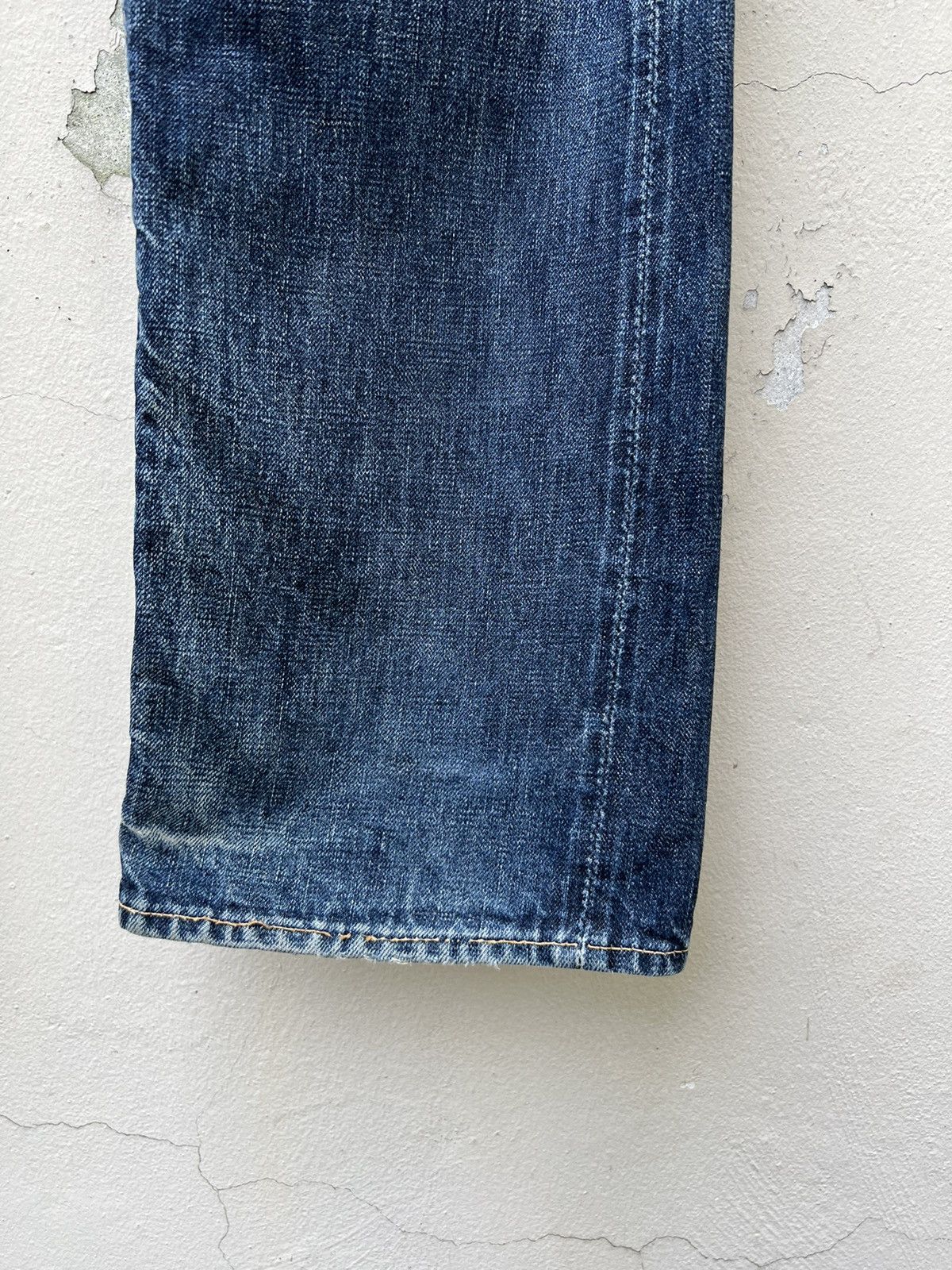 Engineered Garments Vintage Cootie Japan Damaged Ripped Denim Selvedge Jeans Size US 31 - 12 Thumbnail
