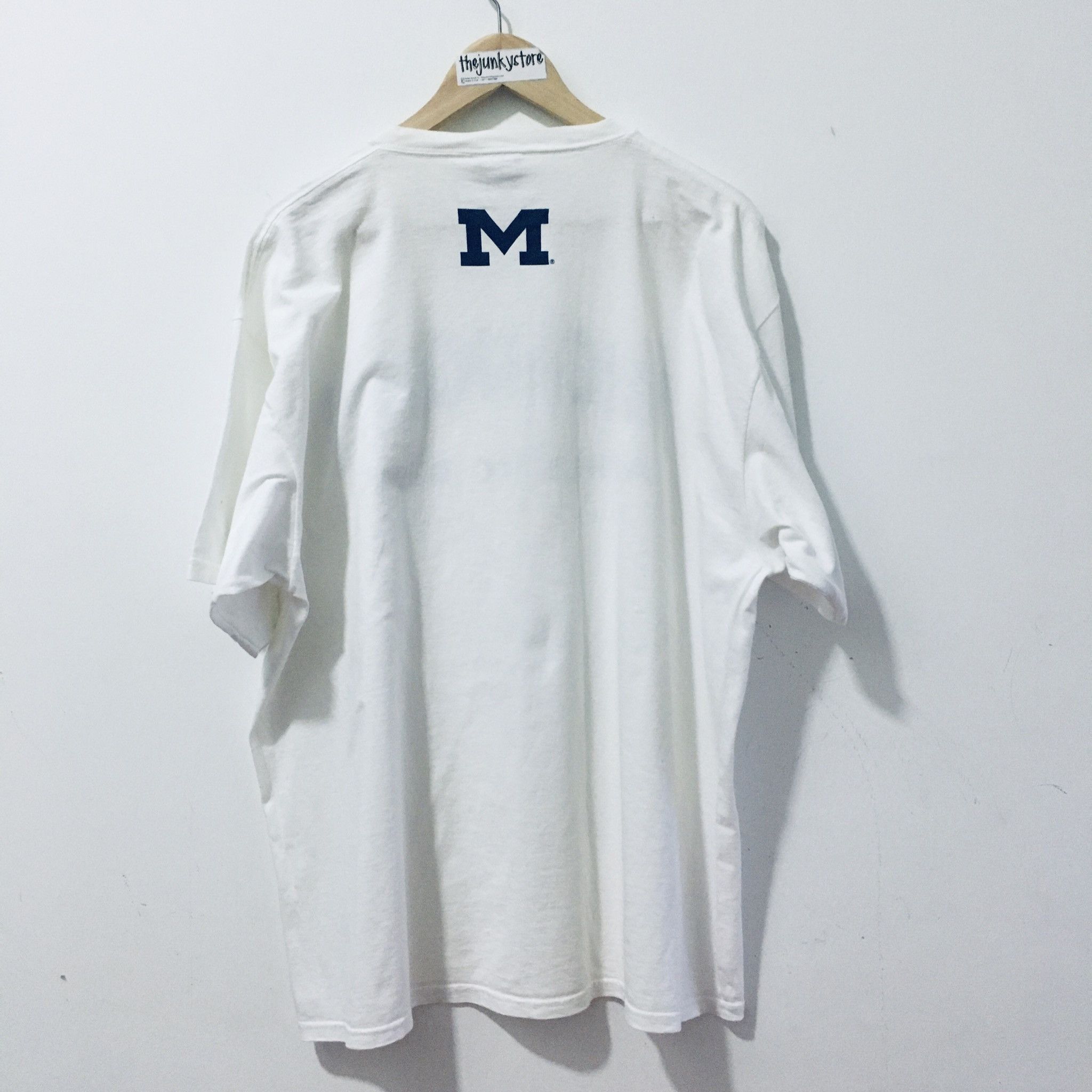 Nike × Vintage Vintage 90s x Nike x Michigan Athletic Depart Team sport Size US XL / EU 56 / 4 - 4 Thumbnail