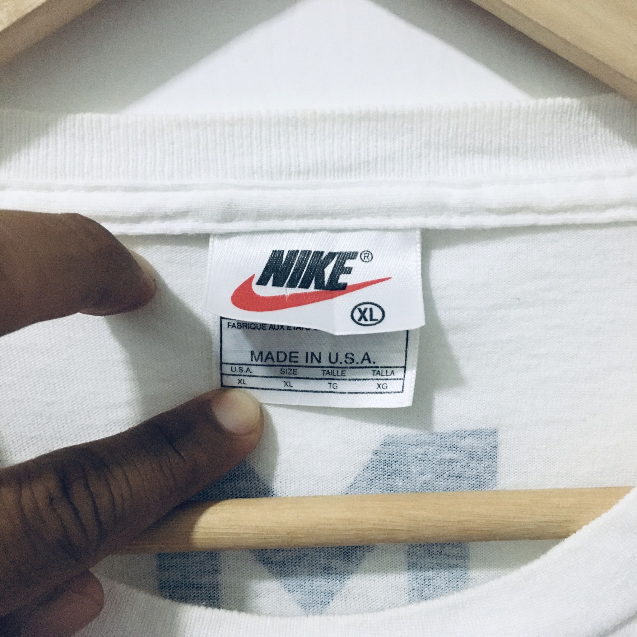 Nike × Vintage Vintage 90s x Nike x Michigan Athletic Depart Team sport Size US XL / EU 56 / 4 - 3 Thumbnail