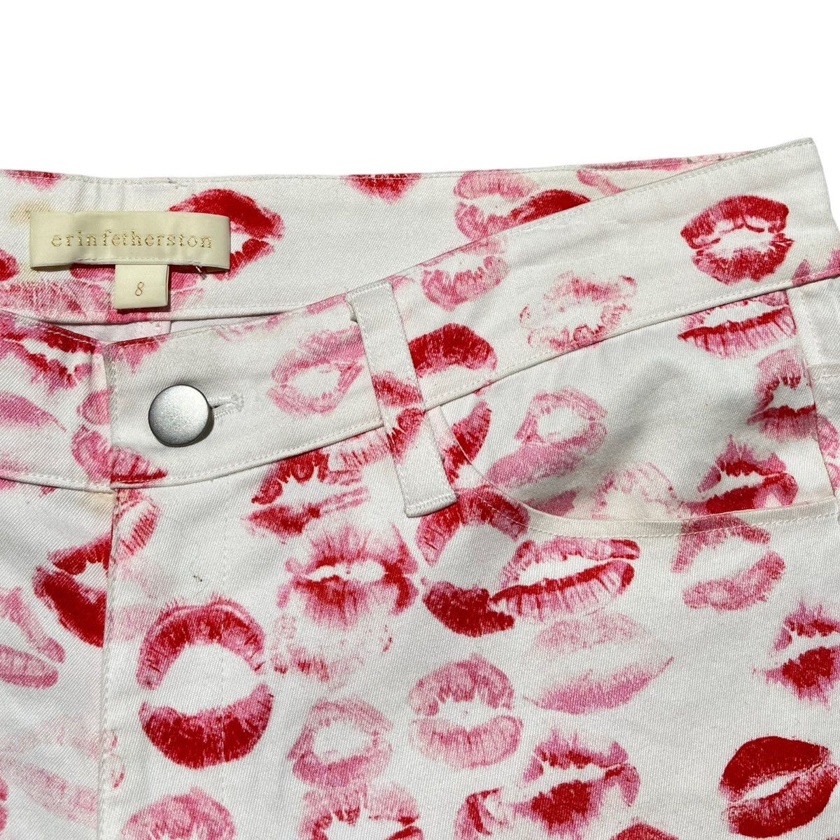 Other Erin Fetherston Kiss lip print pant Size US 32 / EU 48 - 2 Thumbnail