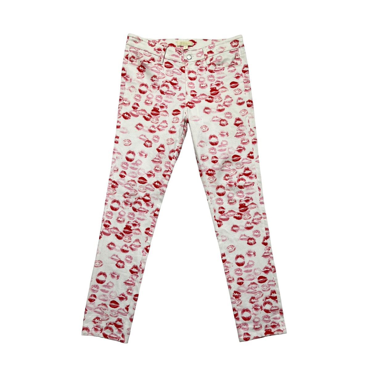Other Erin Fetherston Kiss lip print pant Size US 32 / EU 48 - 1 Thumbnail