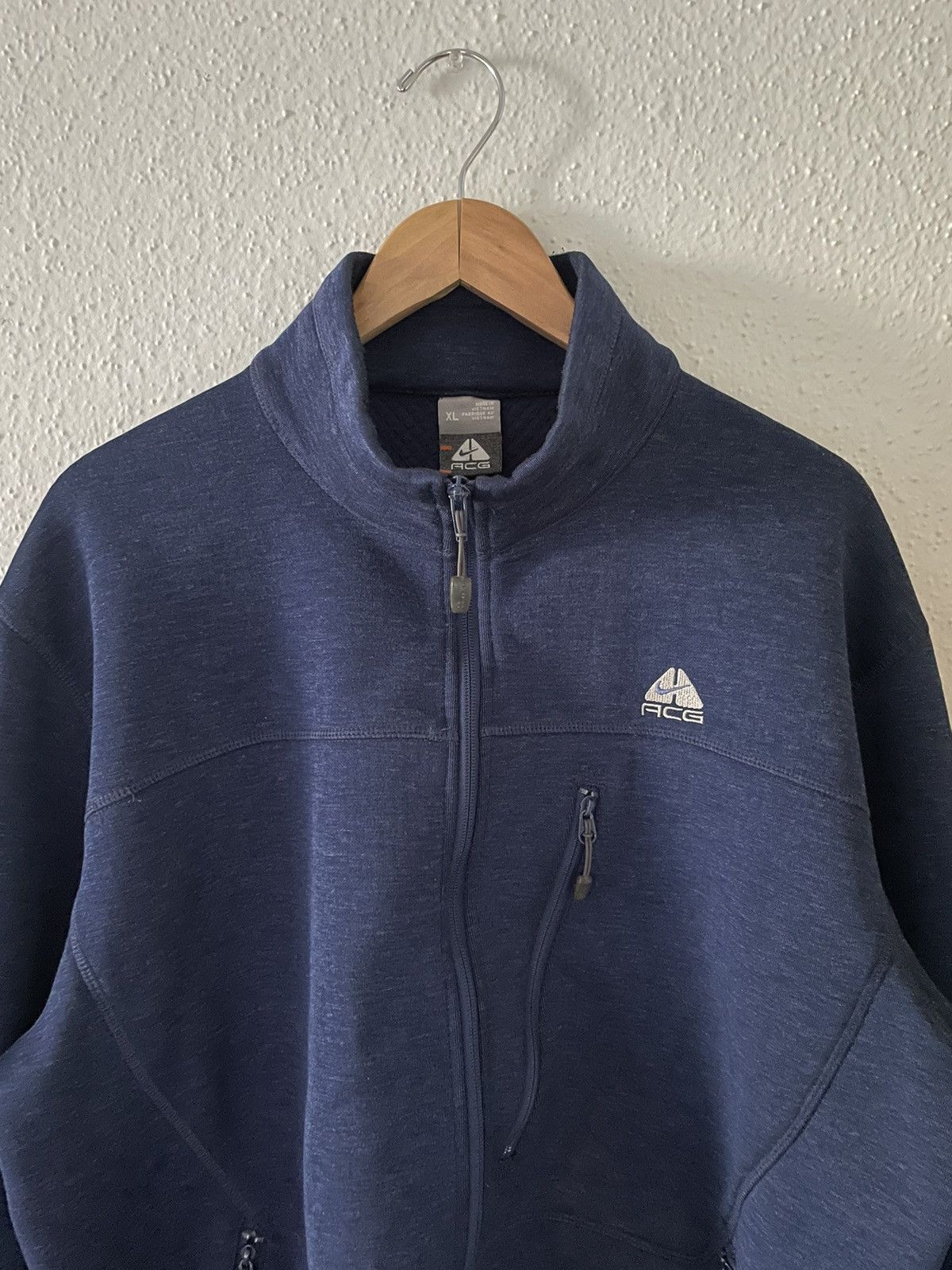 Nike ACG Vintage Blue Nike ACG Tech Jacket Size US XL / EU 56 / 4 - 1 Thumbnail
