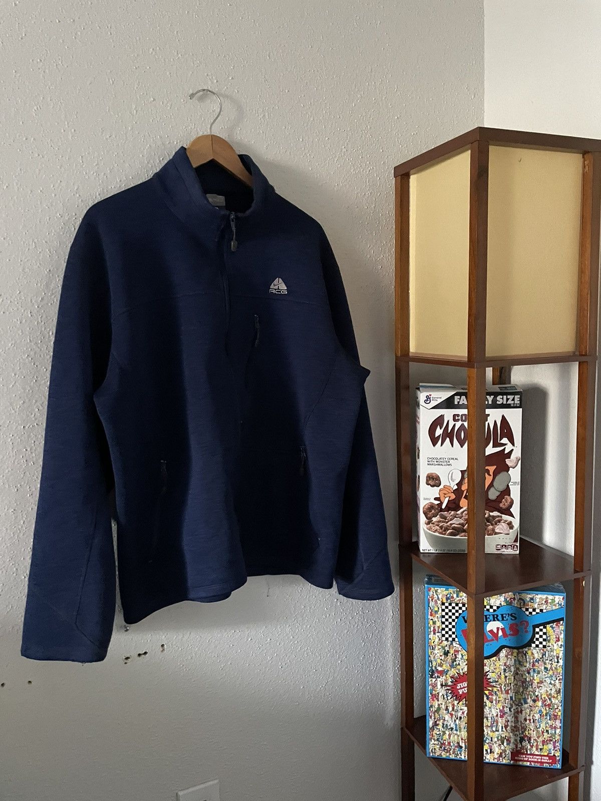 Nike ACG Vintage Blue Nike ACG Tech Jacket Size US XL / EU 56 / 4 - 2 Thumbnail