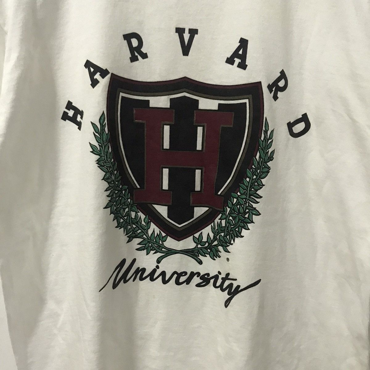 Vintage Harvard University T-Shirt x Vintage Size US L / EU 52-54 / 3 - 2 Thumbnail