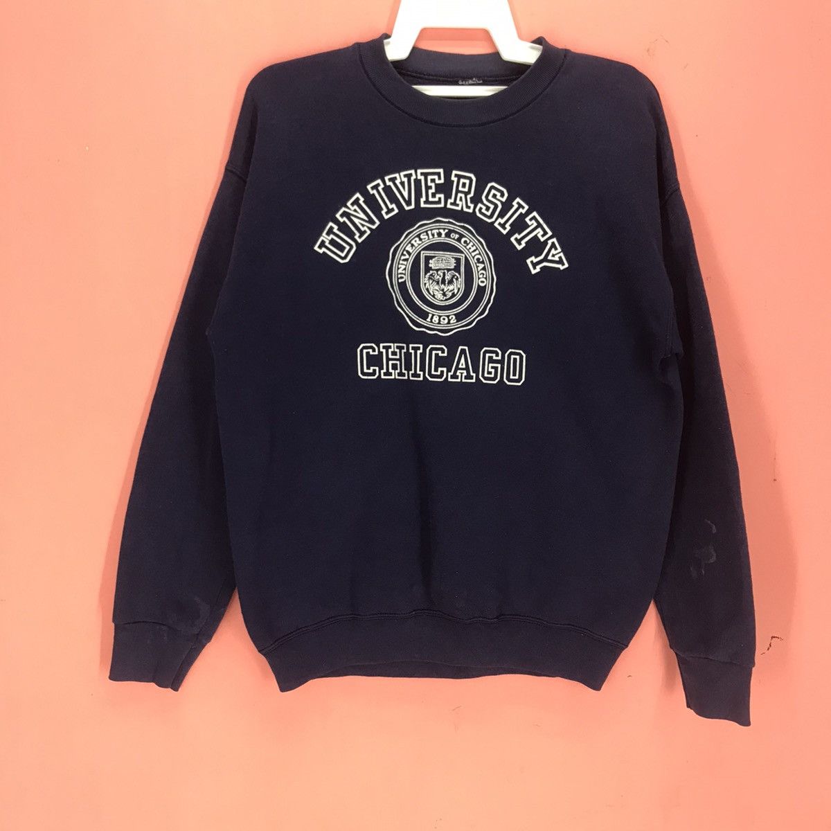 Vintage Vintage X University Of Chicago Sweatshirt Size US M / EU 48-50 / 2 - 1 Thumbnail