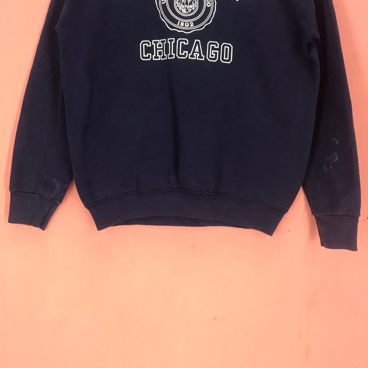 Vintage Vintage X University Of Chicago Sweatshirt Size US M / EU 48-50 / 2 - 2 Thumbnail
