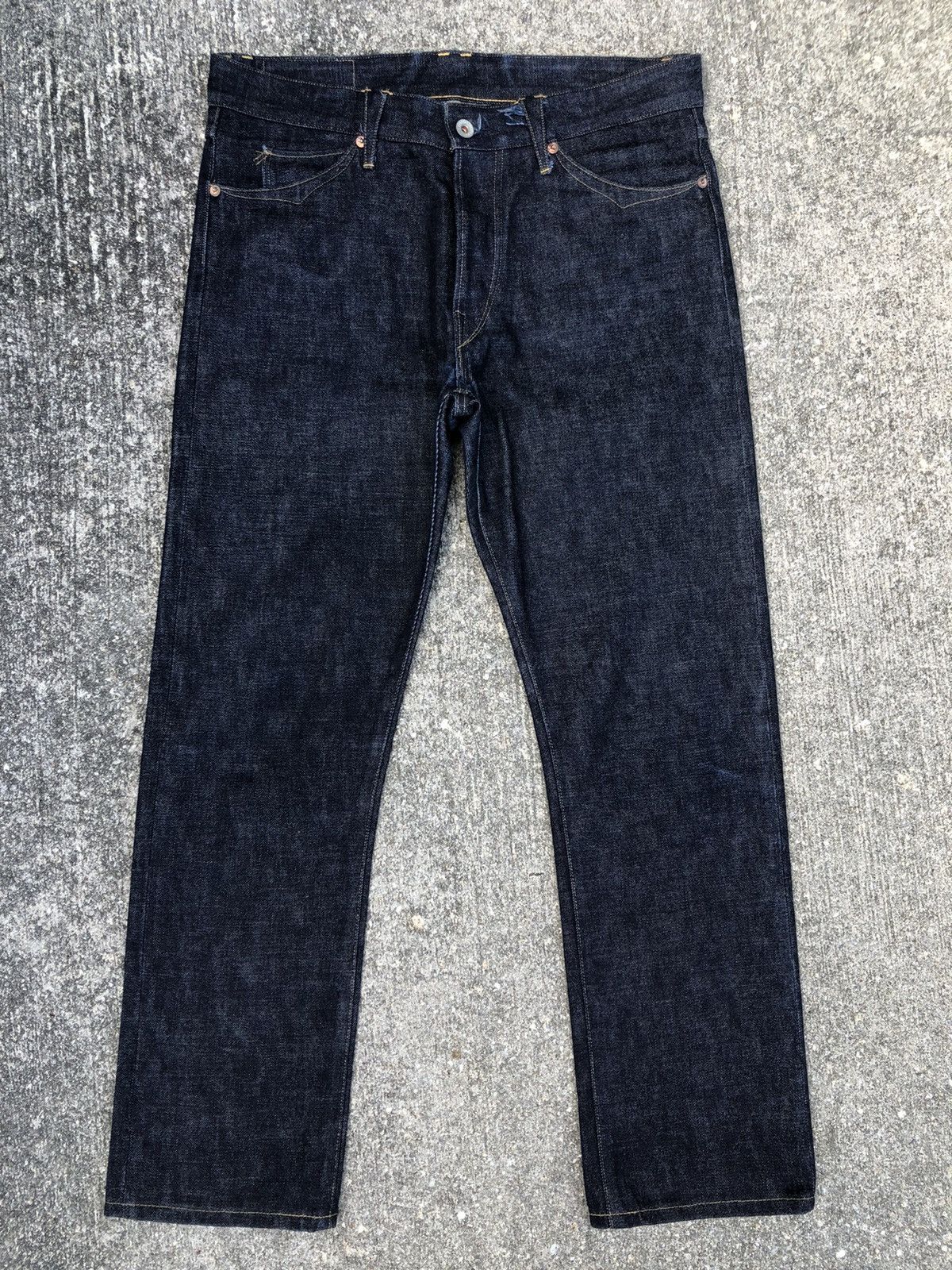 image of Stevenson Overall Co Stevenson Coverall Lot 320 Selvedge Denim Jeans, Men's (Size 31)