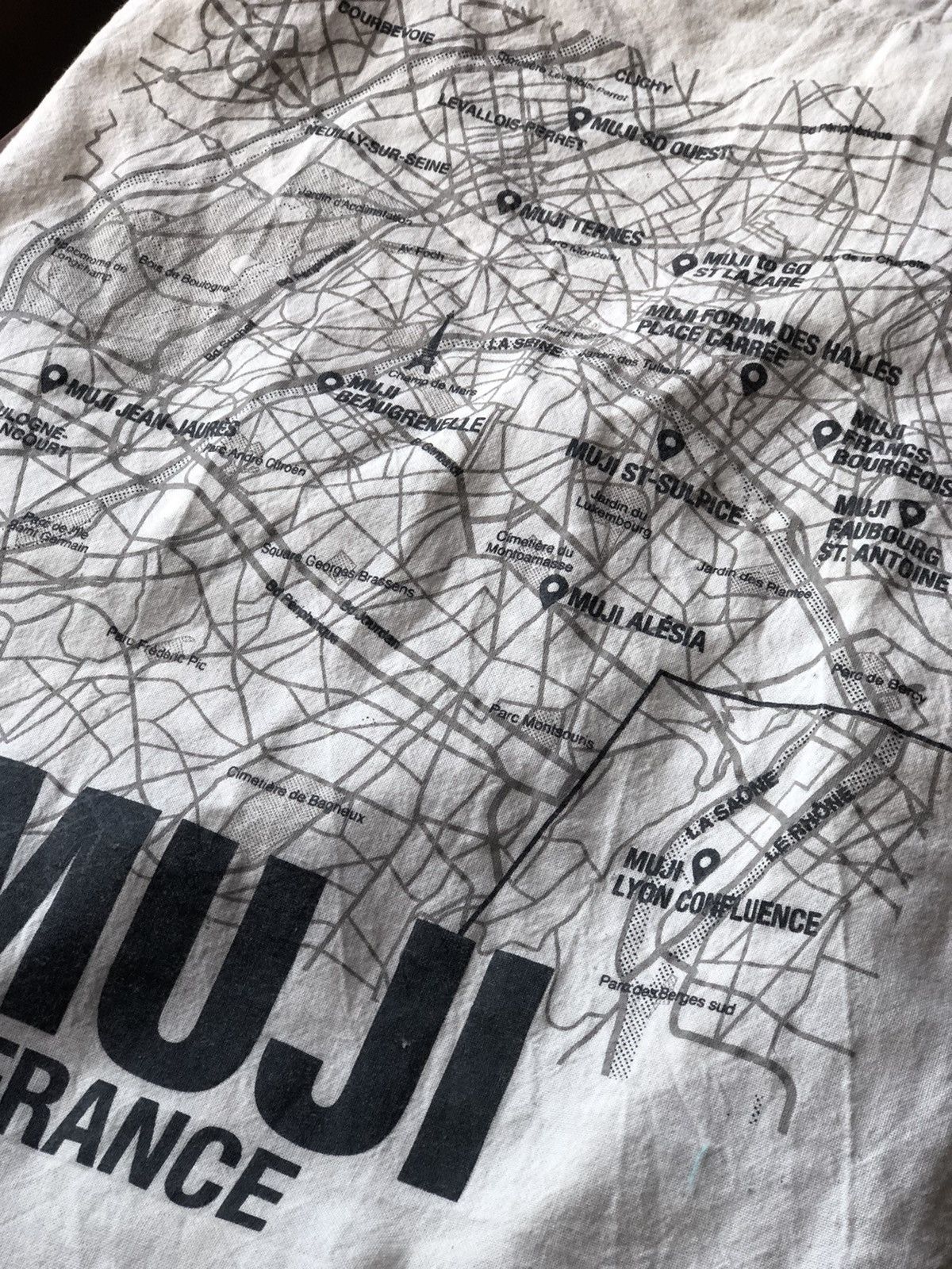 Muji MUJI France souvenir lightweight tote bag Size ONE SIZE - 2 Thumbnail
