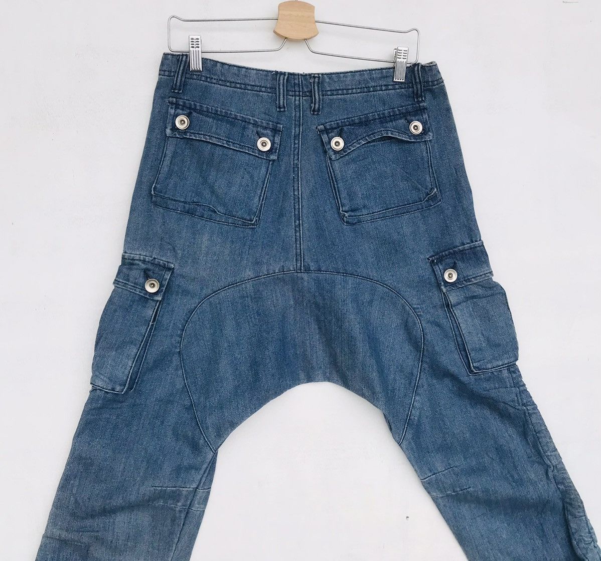 Japanese Brand Murayama japan 6pocket Kapital inspired ballow banding pant Size US 32 / EU 48 - 7 Thumbnail