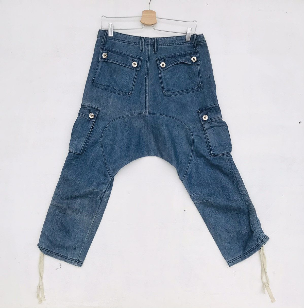 Japanese Brand Murayama japan 6pocket Kapital inspired ballow banding pant Size US 32 / EU 48 - 6 Thumbnail