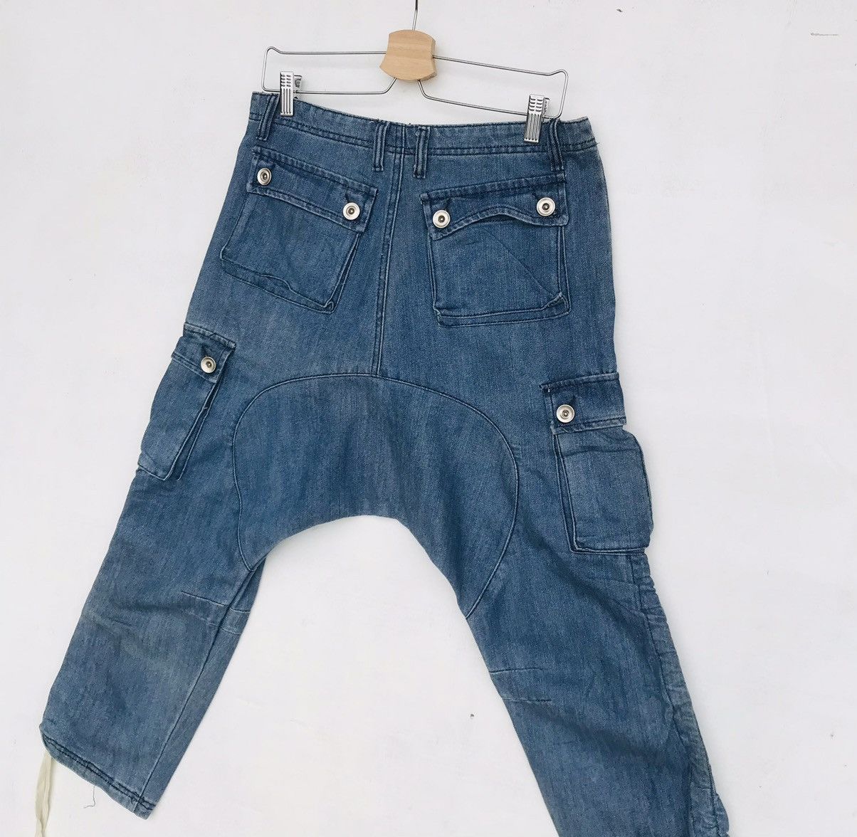 Japanese Brand Murayama japan 6pocket Kapital inspired ballow banding pant Size US 32 / EU 48 - 8 Thumbnail