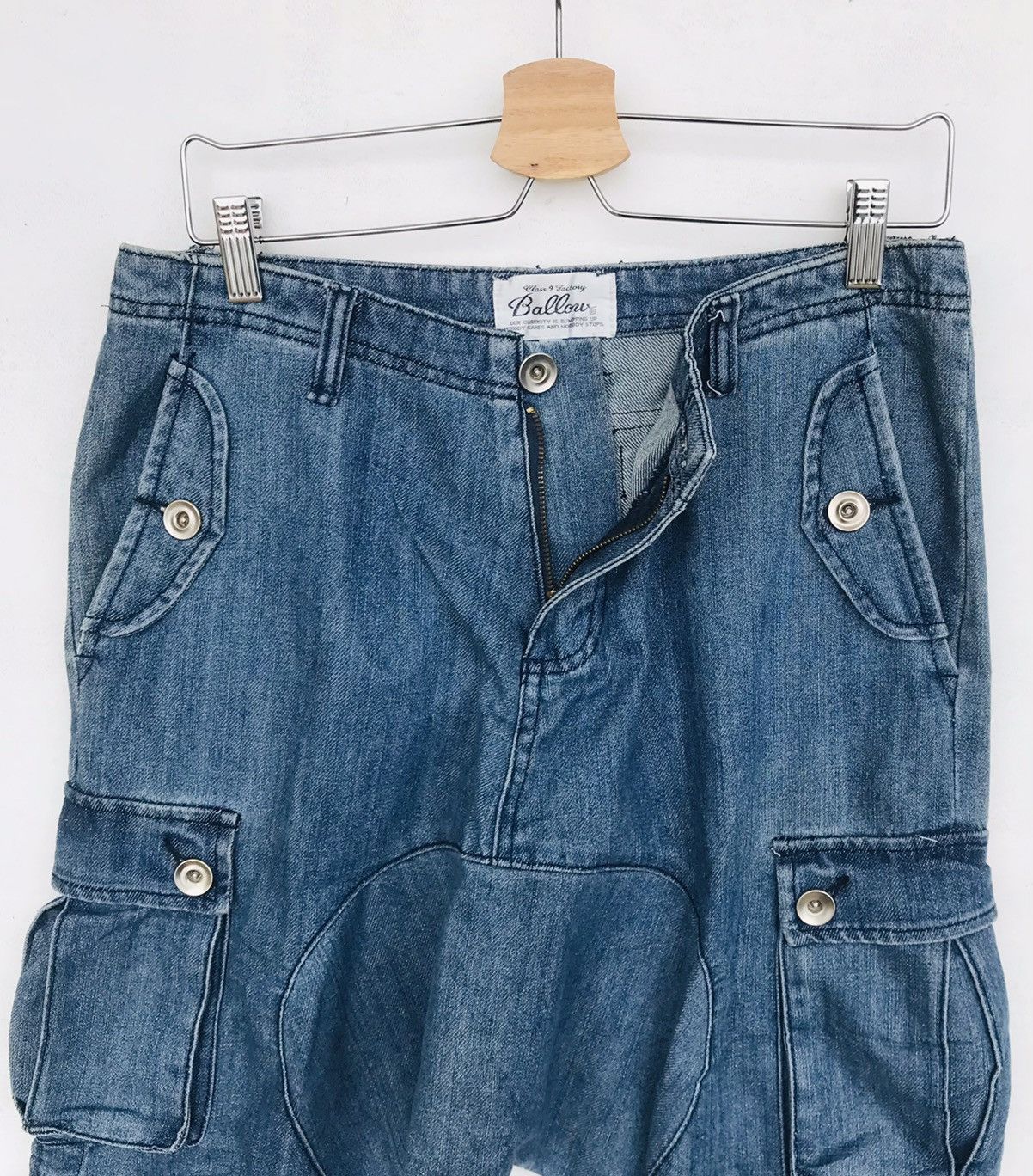 Japanese Brand Murayama japan 6pocket Kapital inspired ballow banding pant Size US 32 / EU 48 - 11 Thumbnail