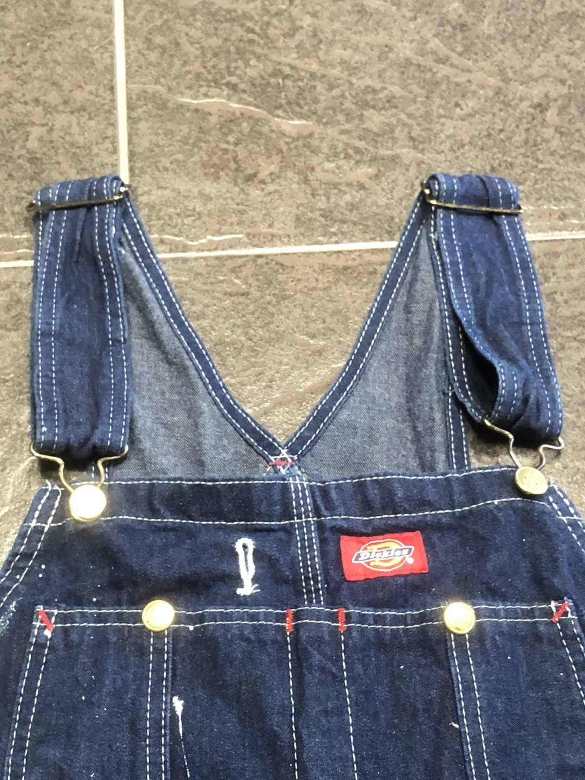 If Six Was Nine 🔥🔥🔥 Dickies Overall Custom Paints & Patches Size US 39 - 15 Thumbnail