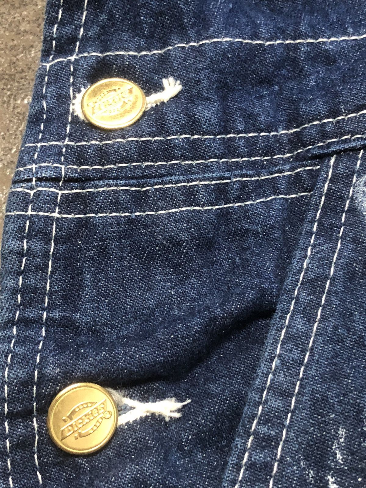 If Six Was Nine 🔥🔥🔥 Dickies Overall Custom Paints & Patches Size US 39 - 13 Thumbnail