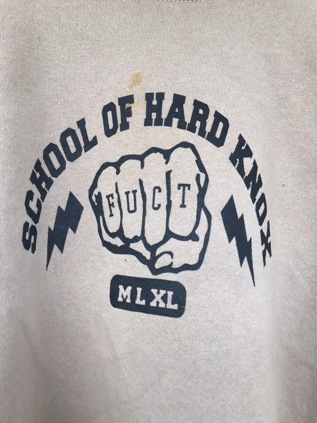 FUCT × Vintage 90s Fuct School Of Hard Knox Crewneck Size US XL / EU 56 / 4 - 7 Thumbnail