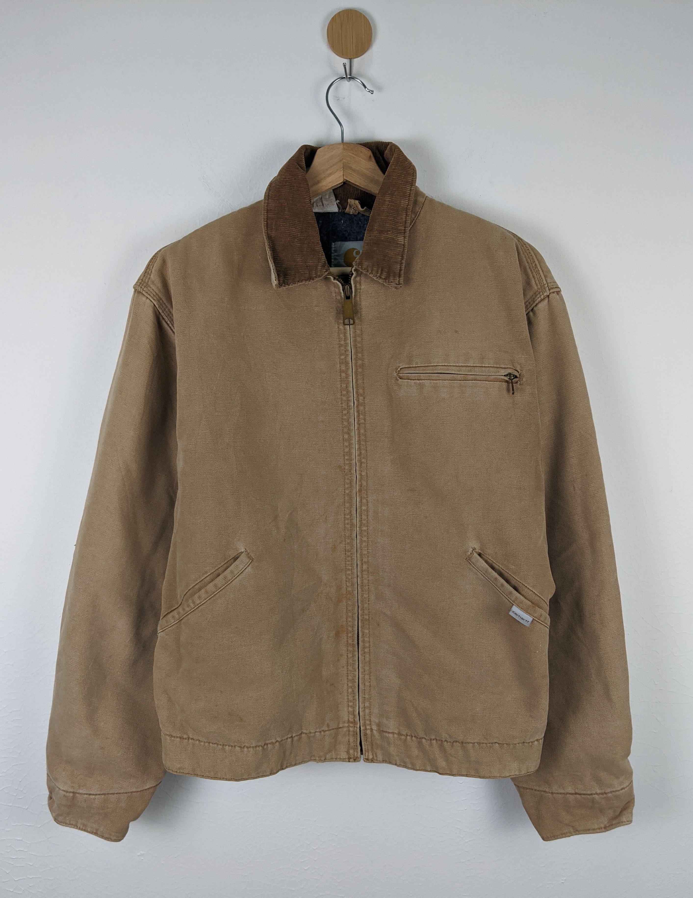 Carhartt Vintage Carhartt Duck Zipper Workwear kanye detroit Jacket Size US L / EU 52-54 / 3 - 2 Thumbnail