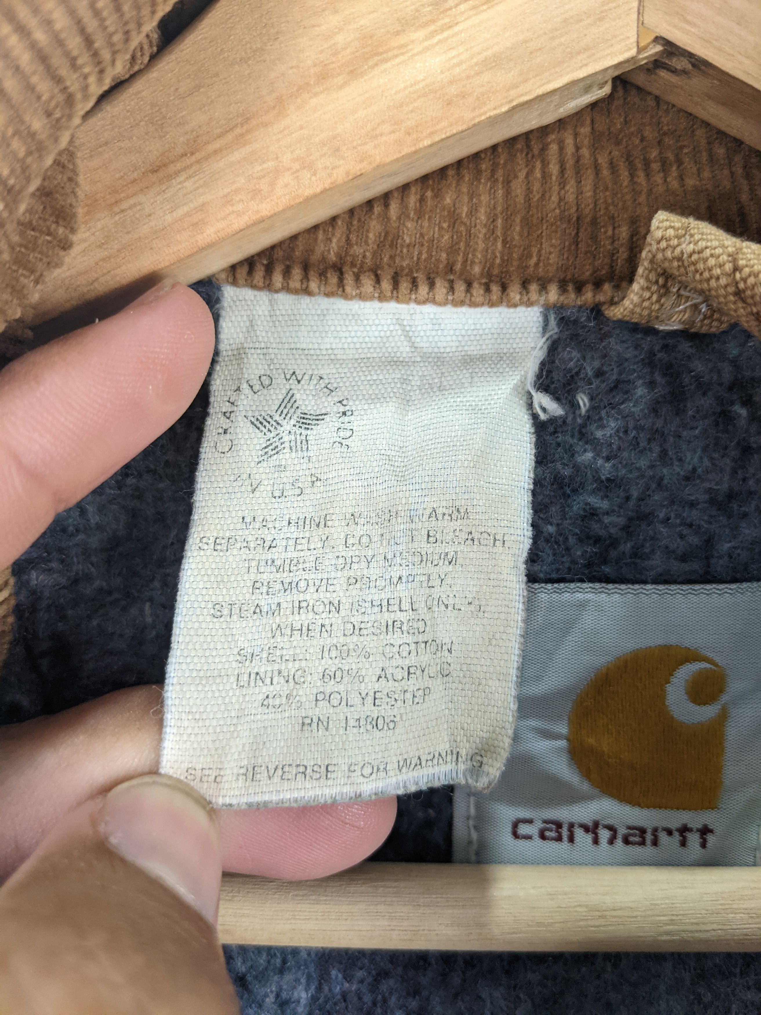 Carhartt Vintage Carhartt Duck Zipper Workwear kanye detroit Jacket Size US L / EU 52-54 / 3 - 9 Thumbnail