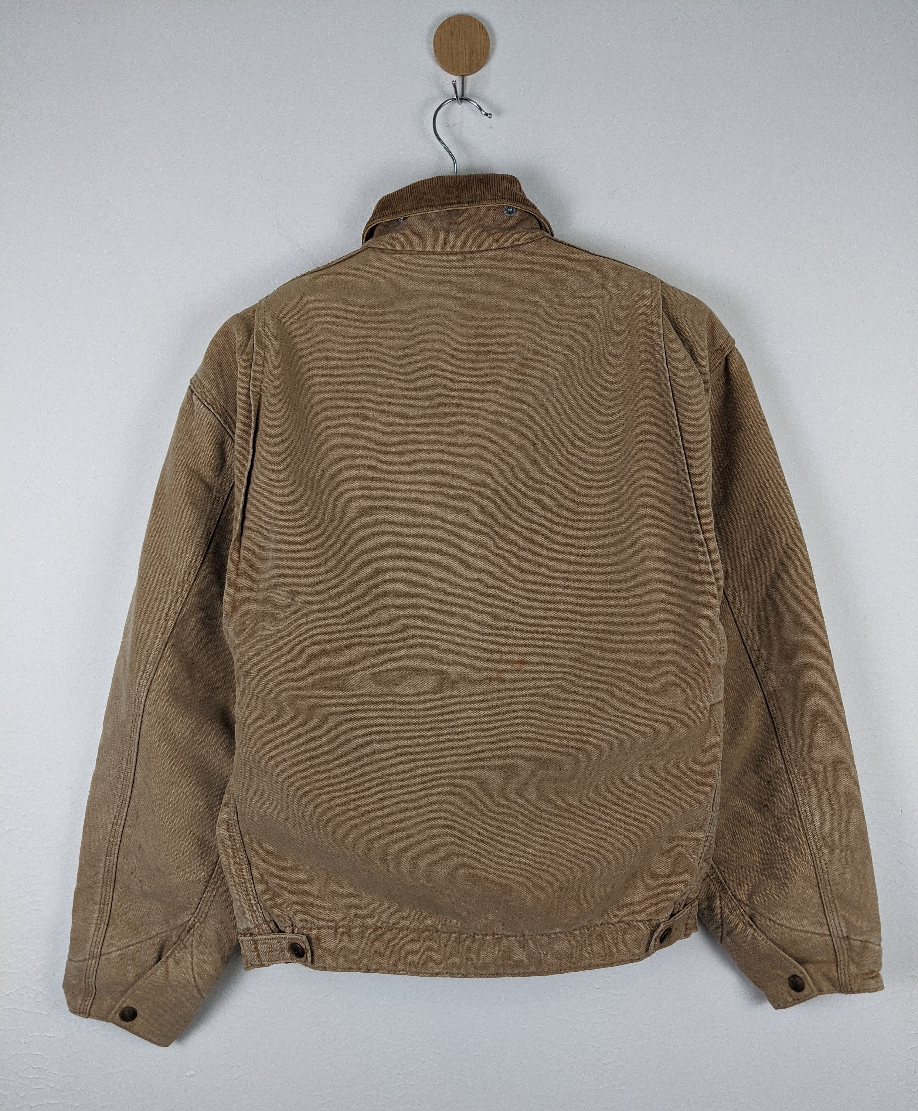 Carhartt Vintage Carhartt Duck Zipper Workwear kanye detroit Jacket Size US L / EU 52-54 / 3 - 3 Thumbnail