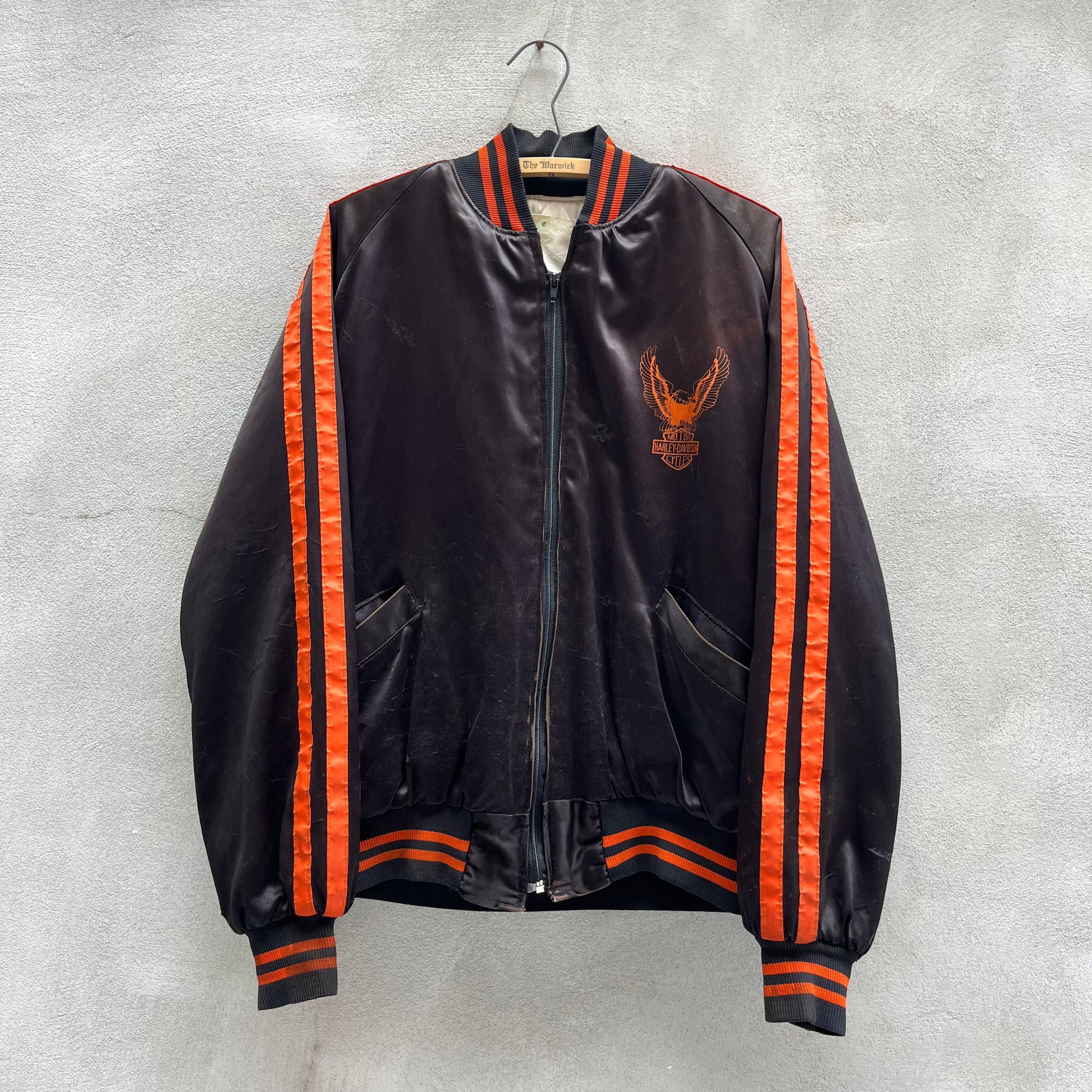 80’s Harley Davidson Satin Jacket