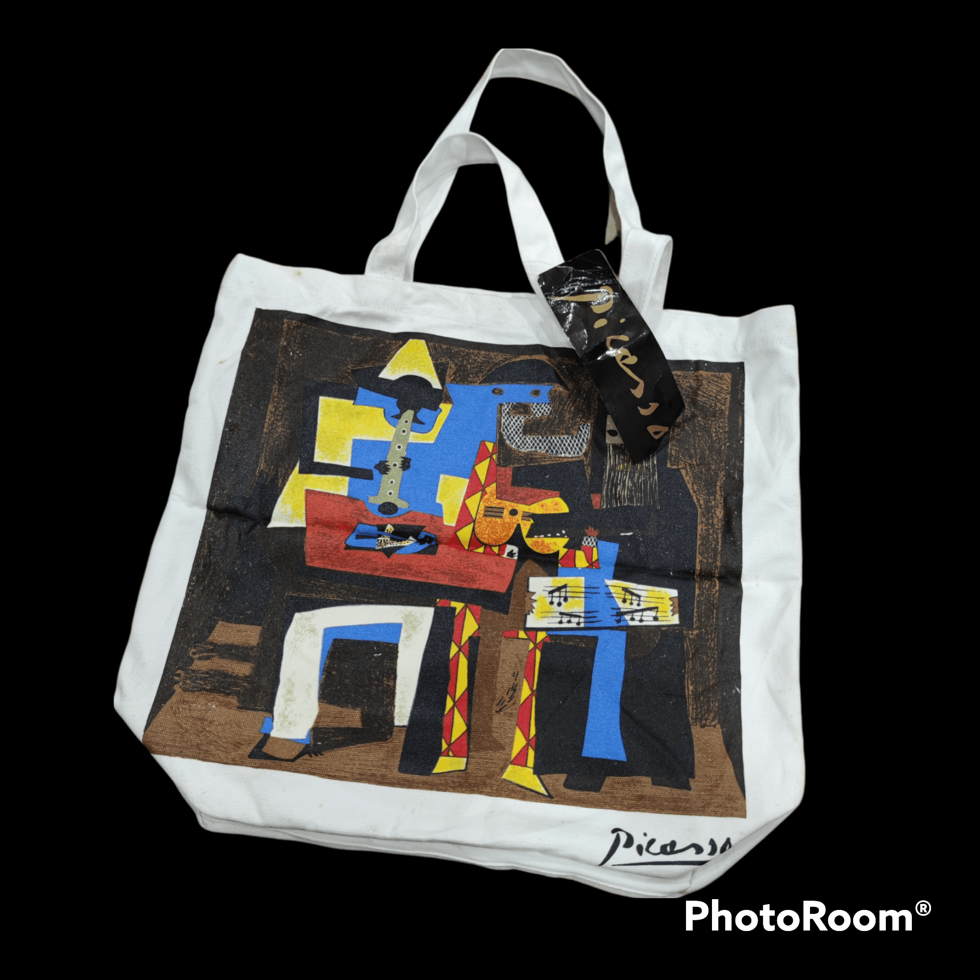 Vintage SUPER RARE VINTAGE ART NWT PICASSO TOTE BAG Size ONE SIZE - 1 Thumbnail