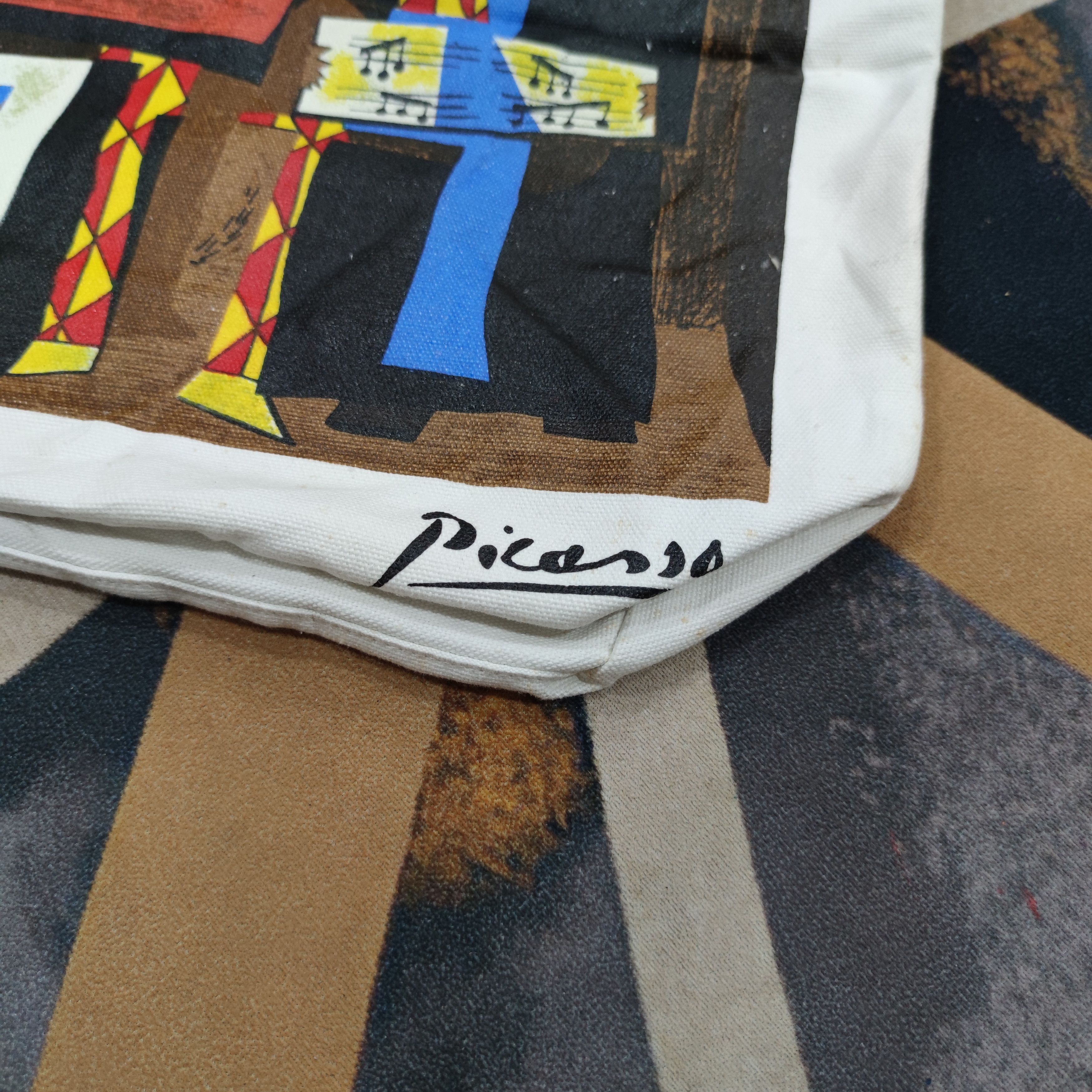 Vintage SUPER RARE VINTAGE ART NWT PICASSO TOTE BAG Size ONE SIZE - 9 Thumbnail