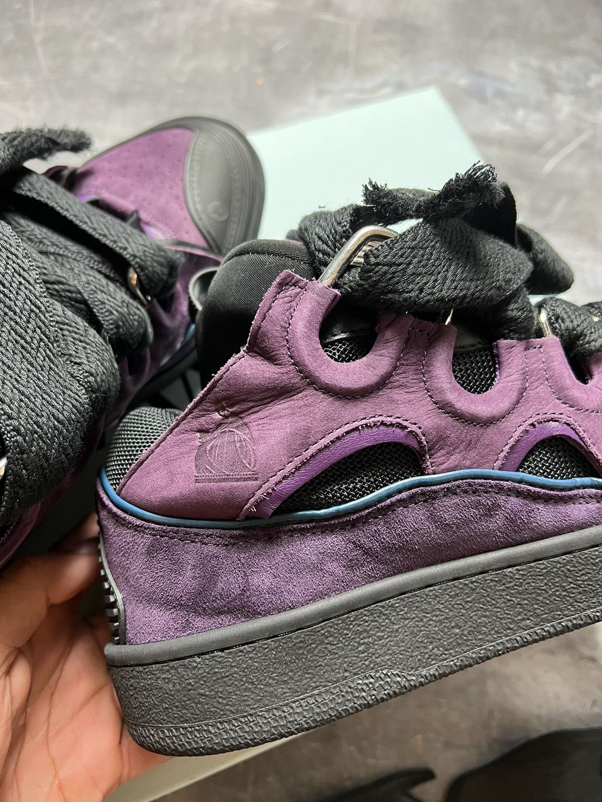 Lanvin Lanvin Curb Batman Sneakers Size US 9 / EU 42 - 6 Thumbnail