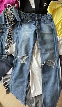 CELINE HOMME Wesley Straight-Leg Distressed Bleached Jeans for Men