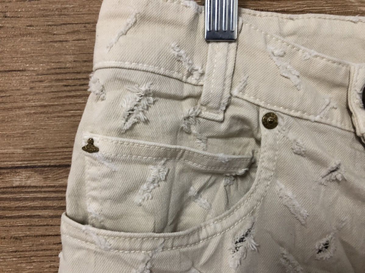 Designer × Vivienne Westwood Vivienne Westwood Anglomania Distressed Jeans Punk W31 L39 Size US 31 - 6 Thumbnail