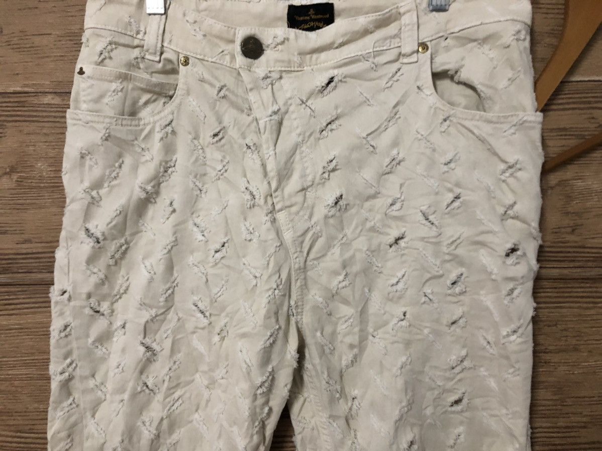 Designer × Vivienne Westwood Vivienne Westwood Anglomania Distressed Jeans Punk W31 L39 Size US 31 - 7 Thumbnail