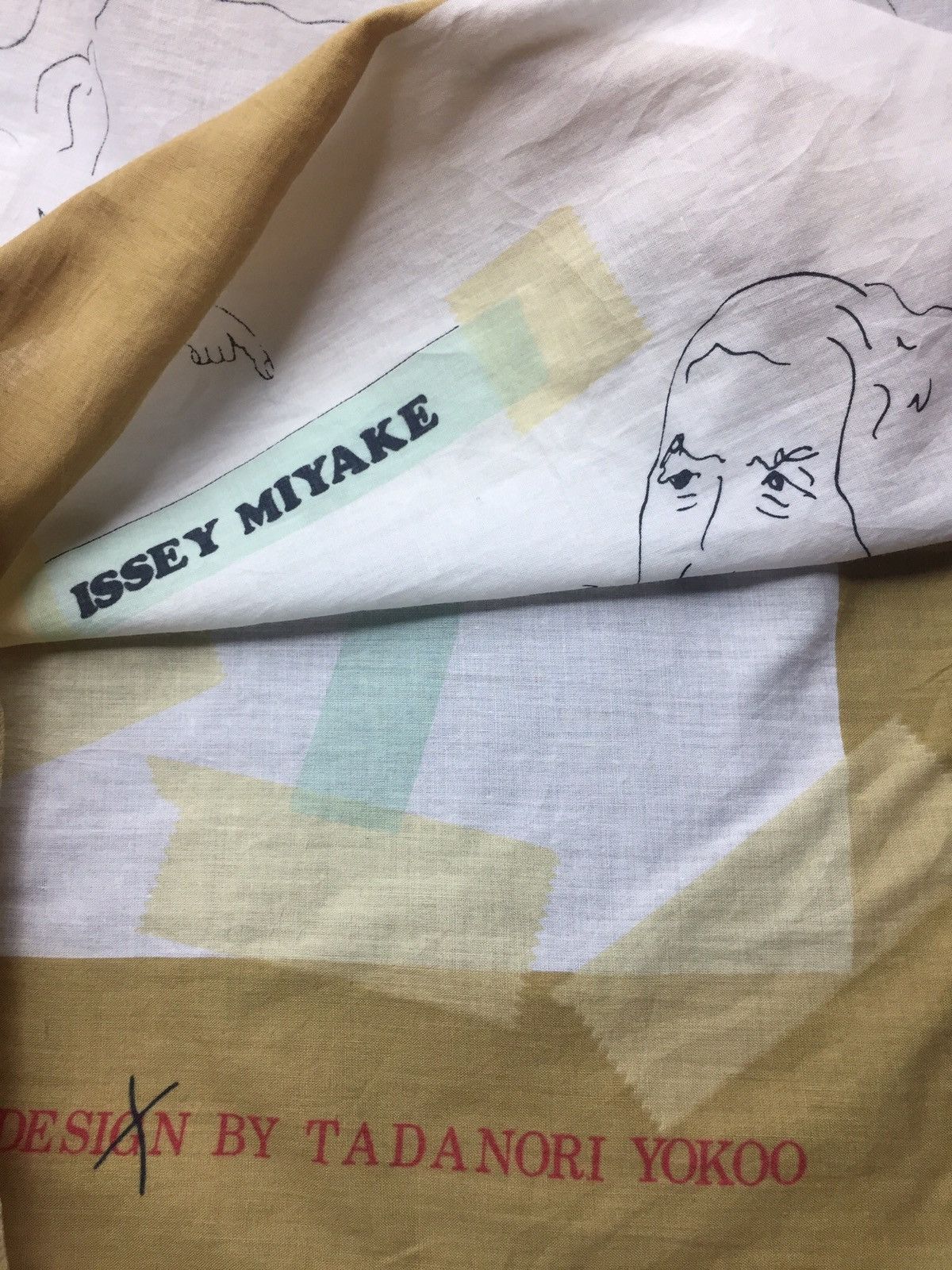 Issey Miyake RARE❗️ISSEY MIYAKE TADANORI YOKOO FULLPRINT BANDANA Size ONE SIZE - 4 Thumbnail