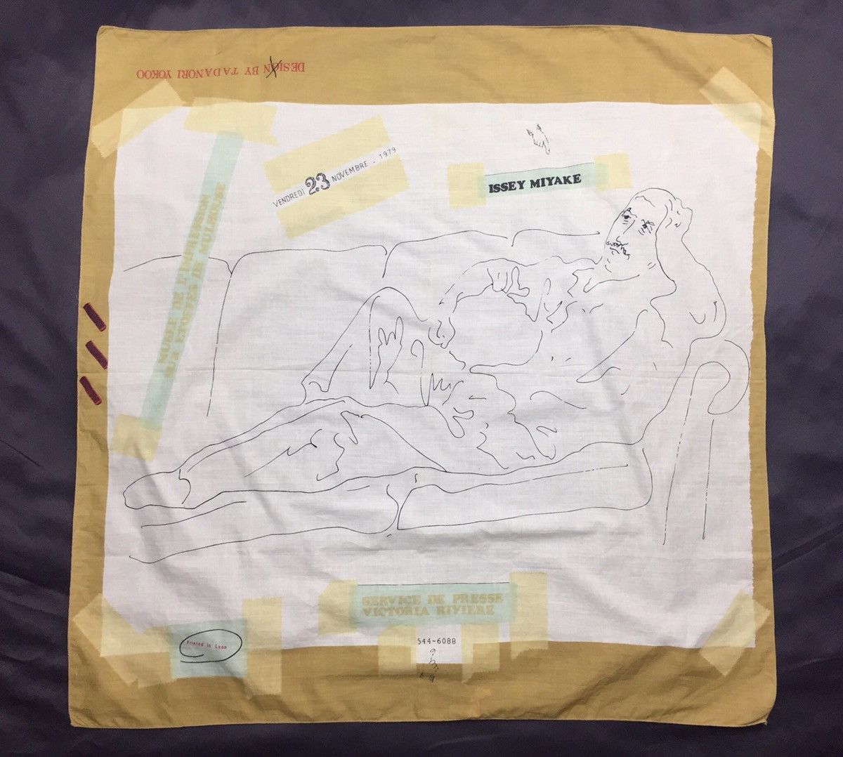 Issey Miyake RARE❗️ISSEY MIYAKE TADANORI YOKOO FULLPRINT BANDANA Size ONE SIZE - 5 Thumbnail