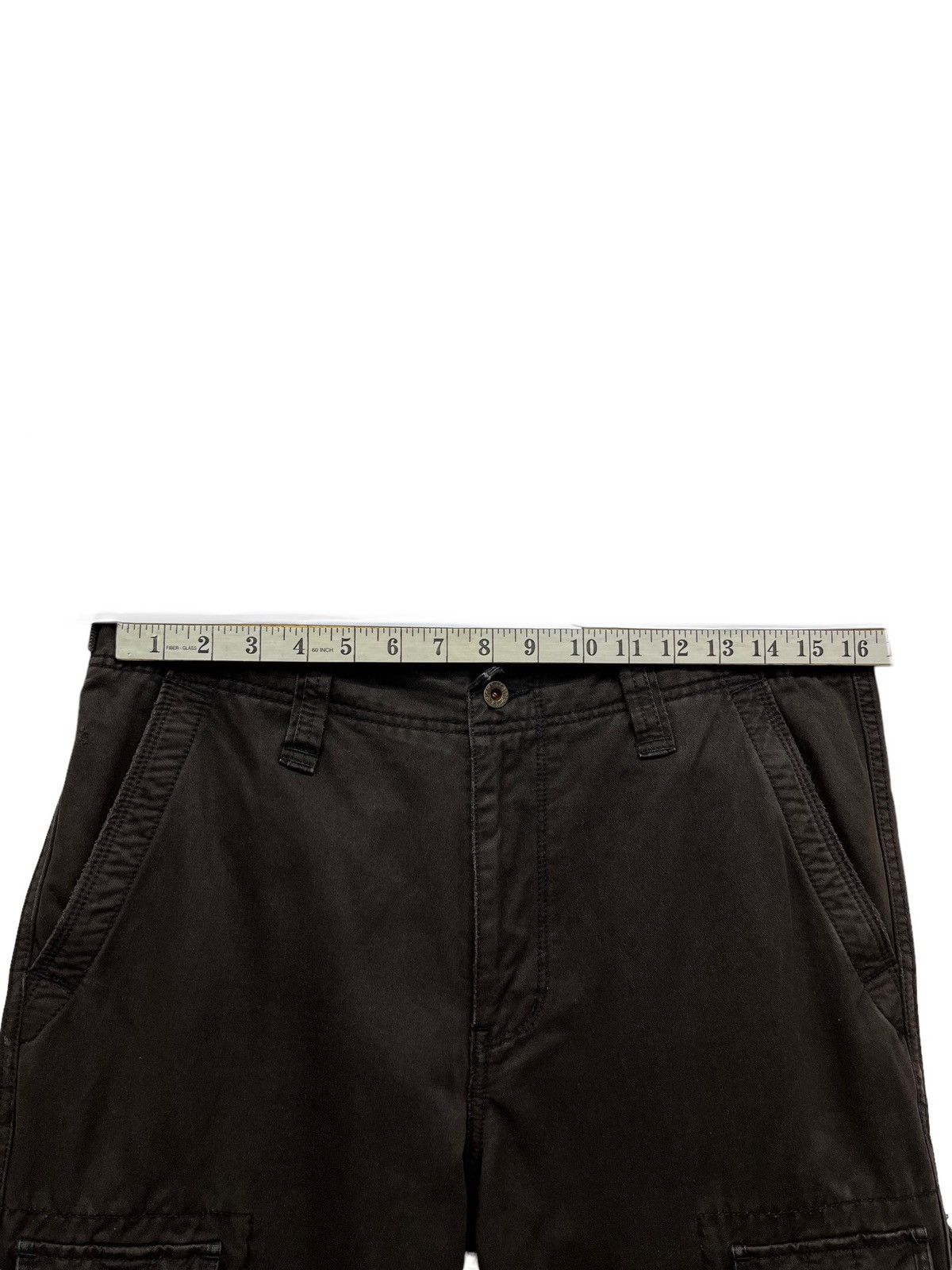 Polo Ralph Lauren POLO RALPH LAUREN Dark Brown Baggy Multipocket Cargo Pants Size US 32 / EU 48 - 18 Thumbnail